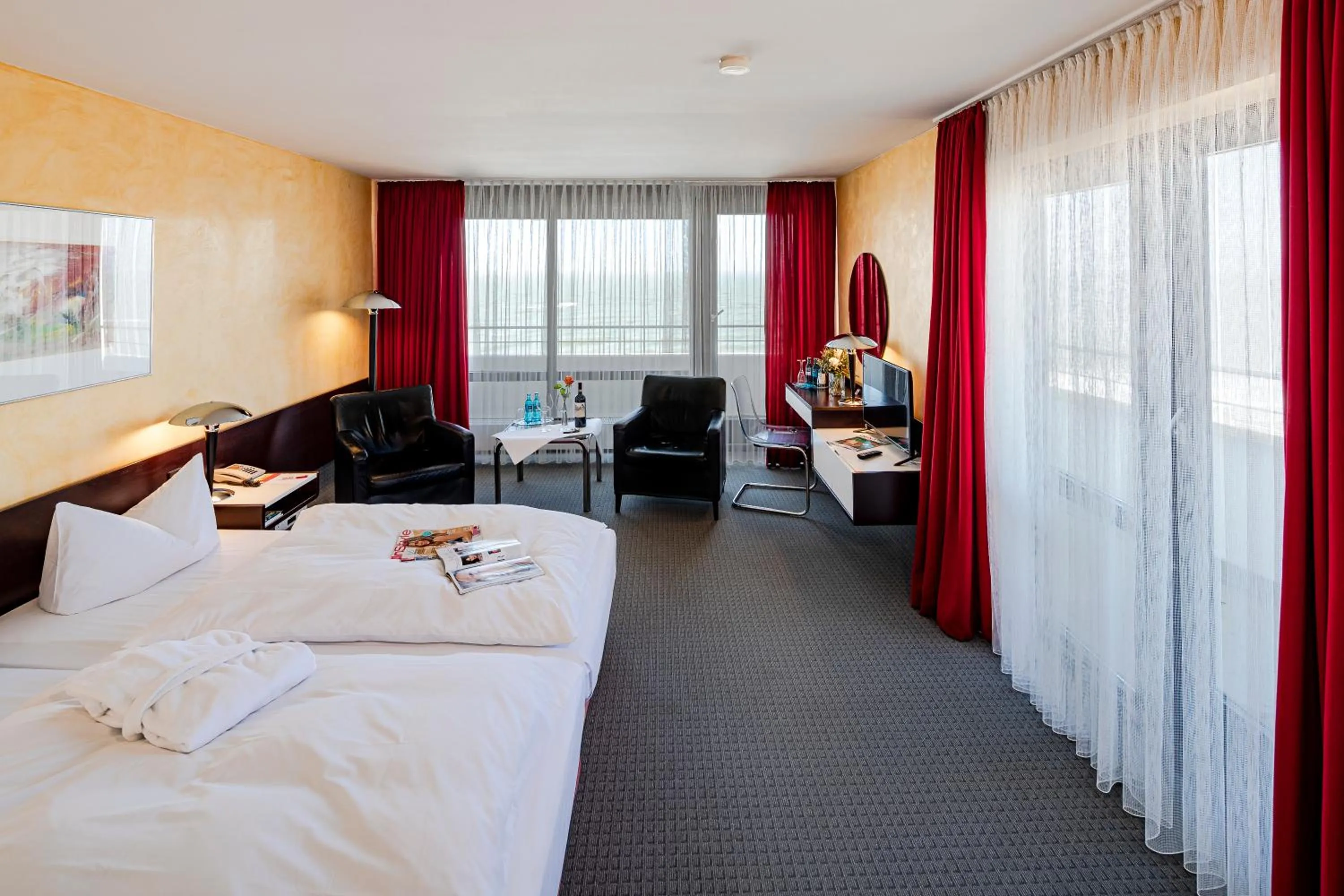 Bed in Hotel Roth am Strande