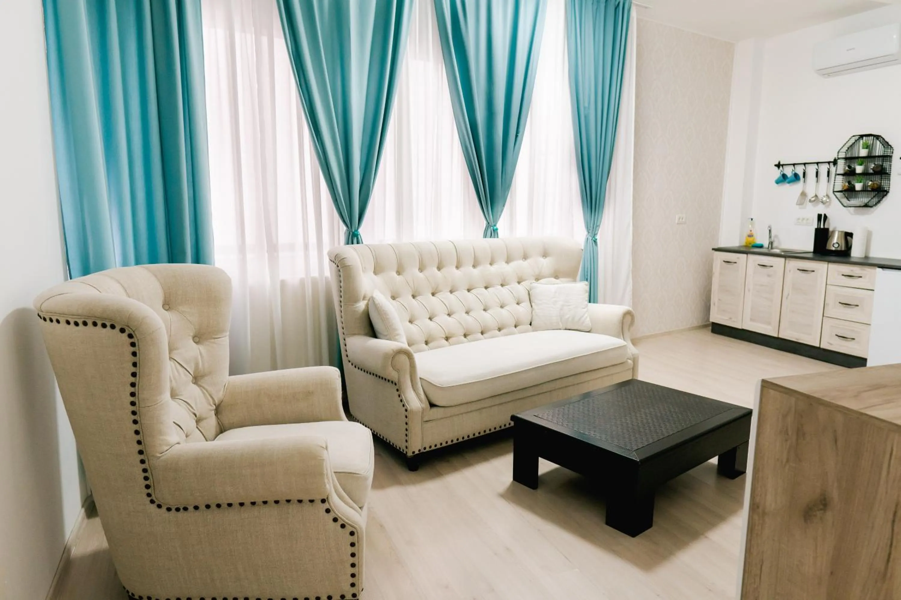 Living room in Chic Studio