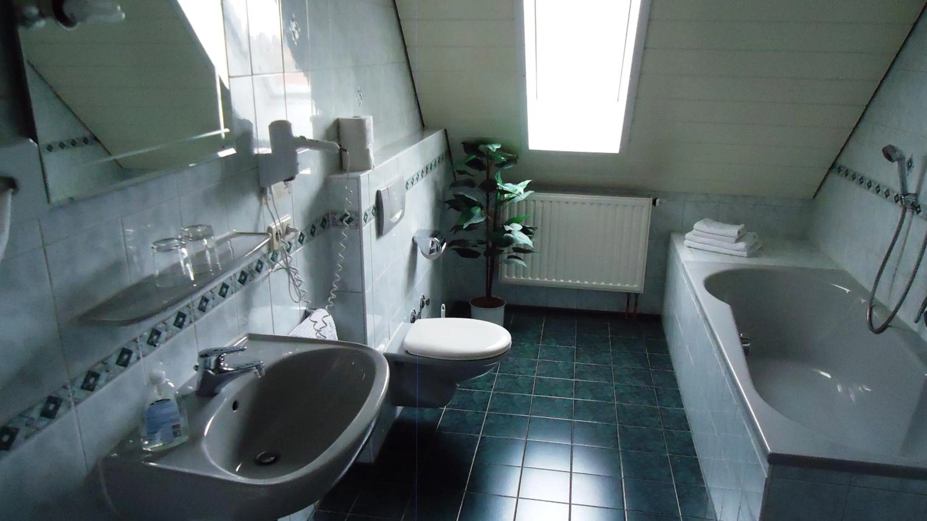 Bathroom in Hotel Krone