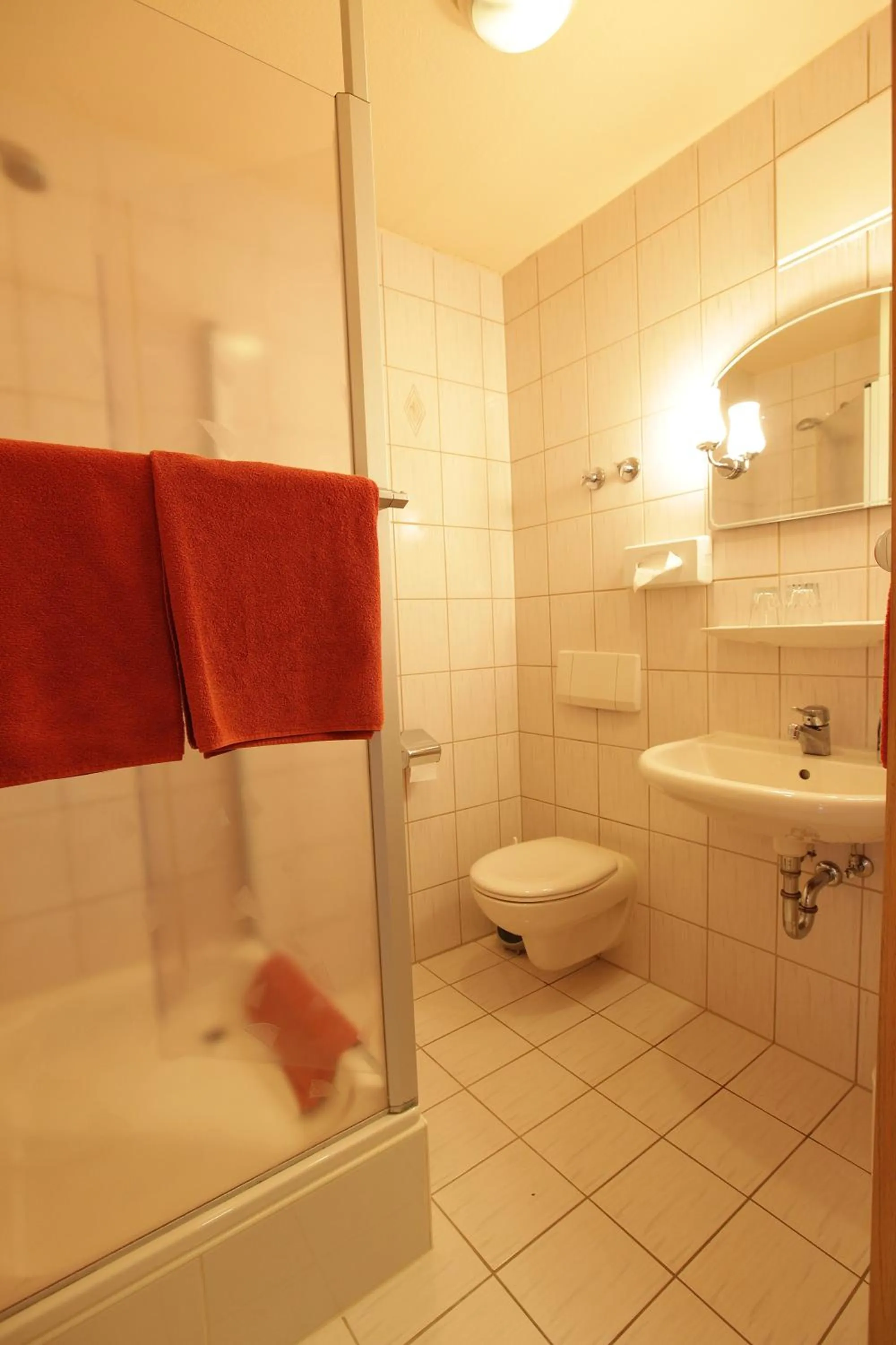 Bathroom in Hotel Krone