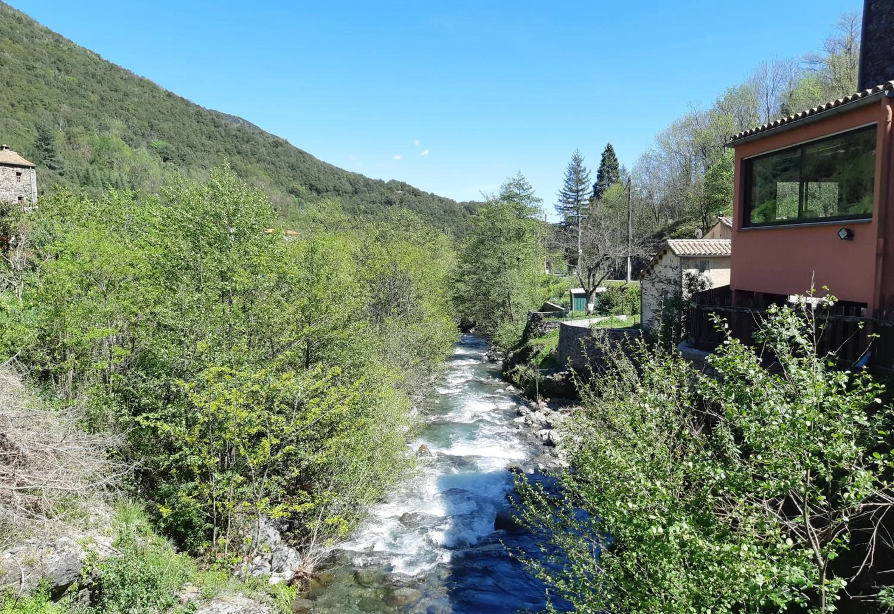 Balcony/Terrace in Auberge Cevenole