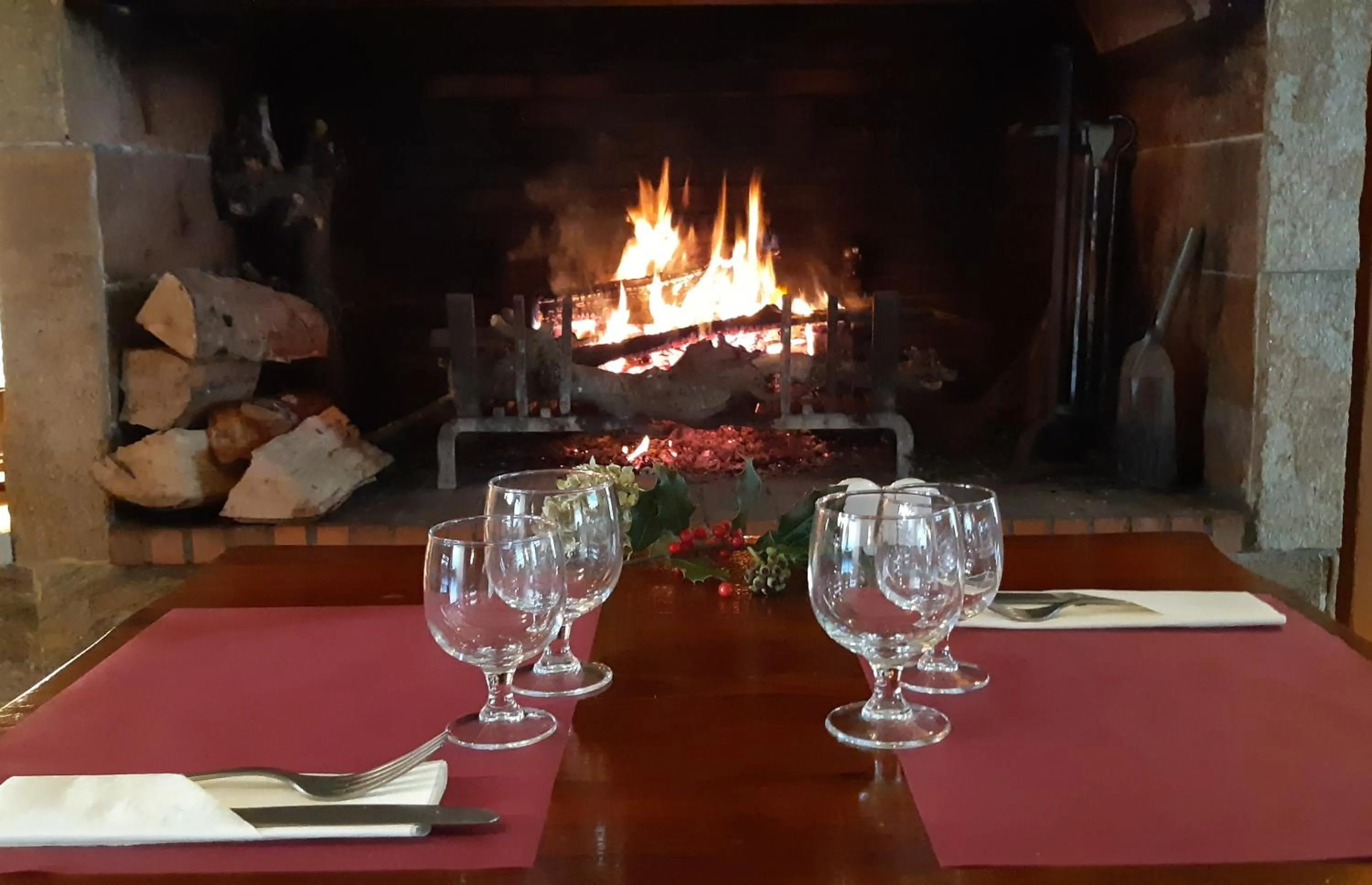 Patio in Auberge Cevenole