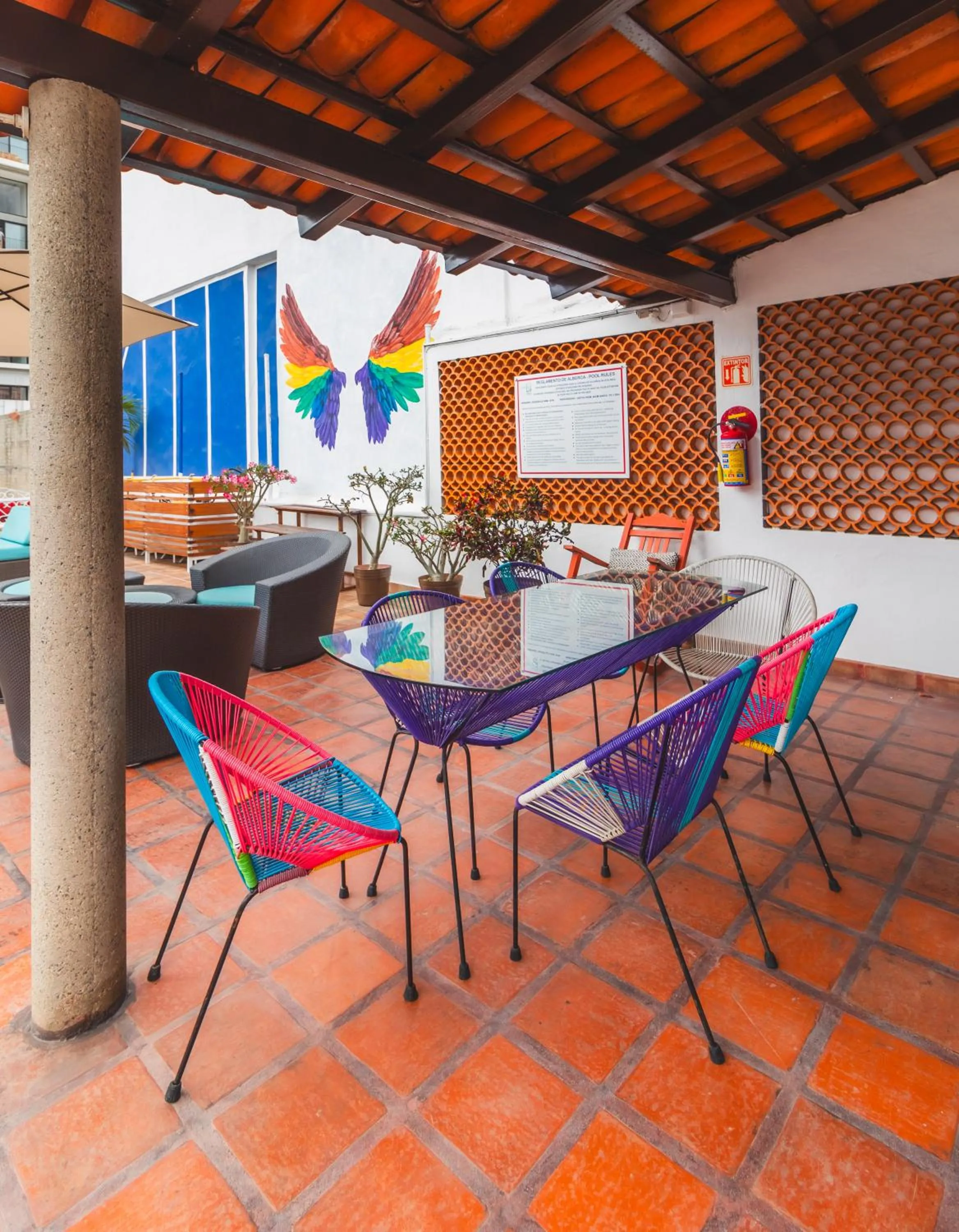 Balcony/Terrace in La Iguana Vallarta LGBT ADULTS ONLY - Romantic Zone - Party Clubbing Street