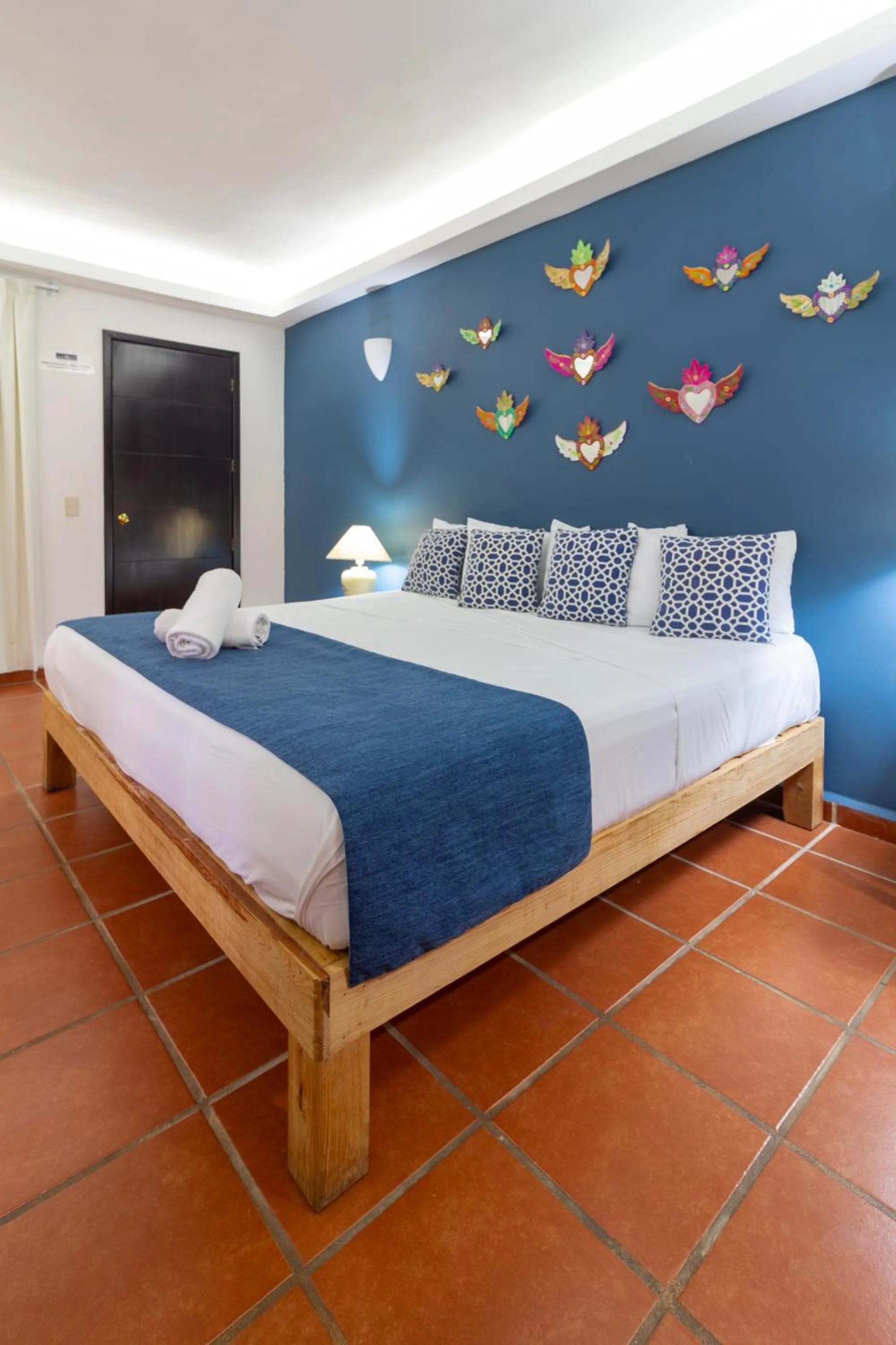 Bed in La Iguana Vallarta LGBT ADULTS ONLY - Romantic Zone - Party Clubbing Street