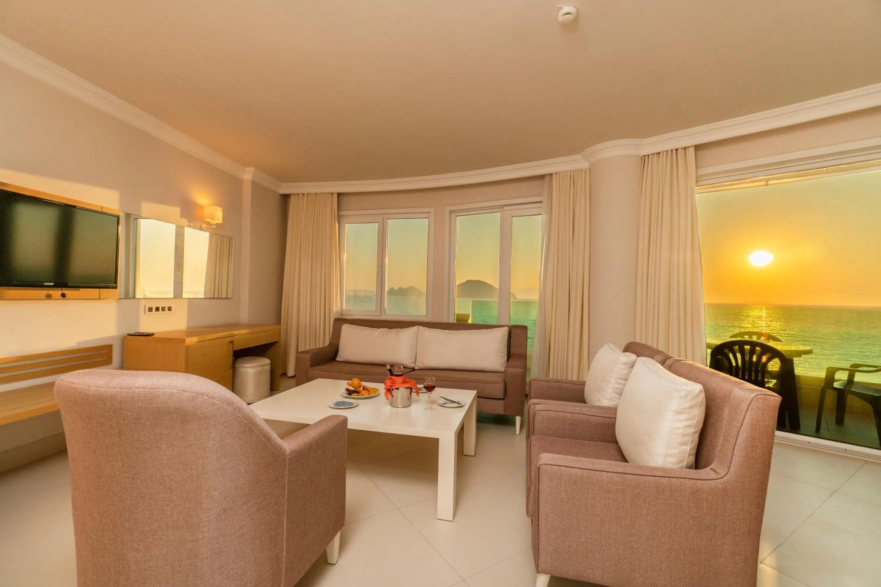 Decorative detail in Dragut Point South Hotel-All Inclusive