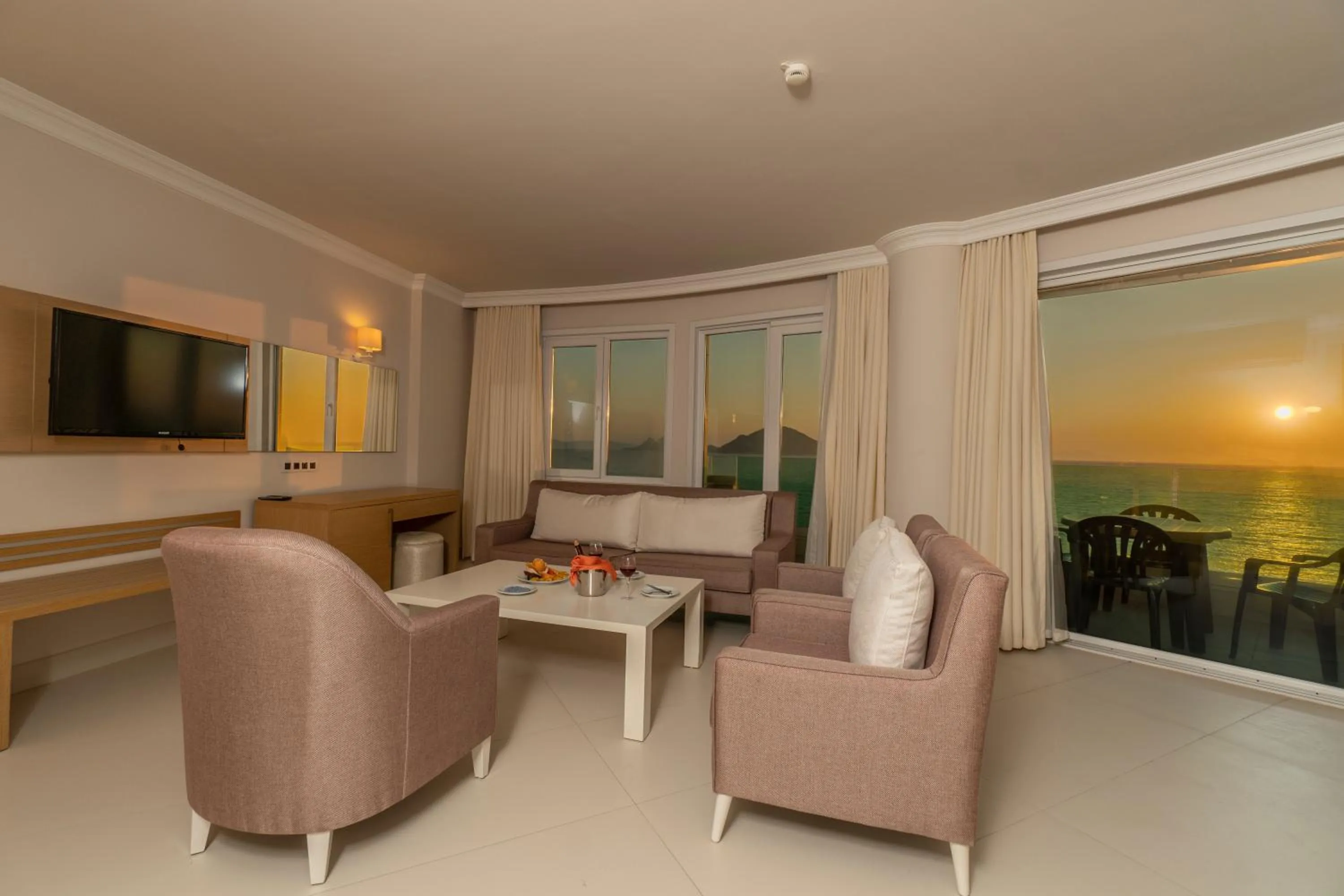 Decorative detail in Dragut Point South Hotel-All Inclusive