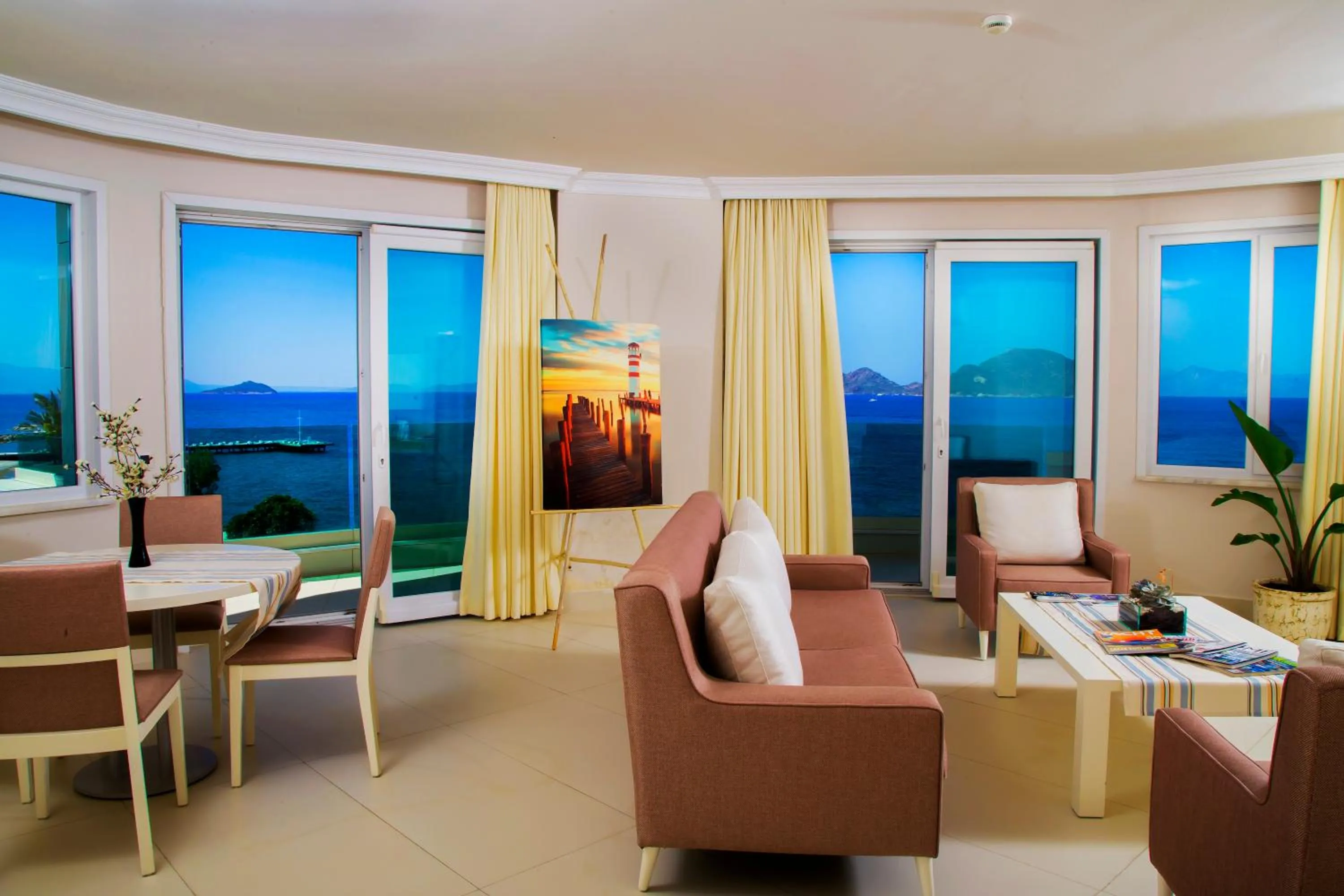 Decorative detail in Dragut Point South Hotel-All Inclusive