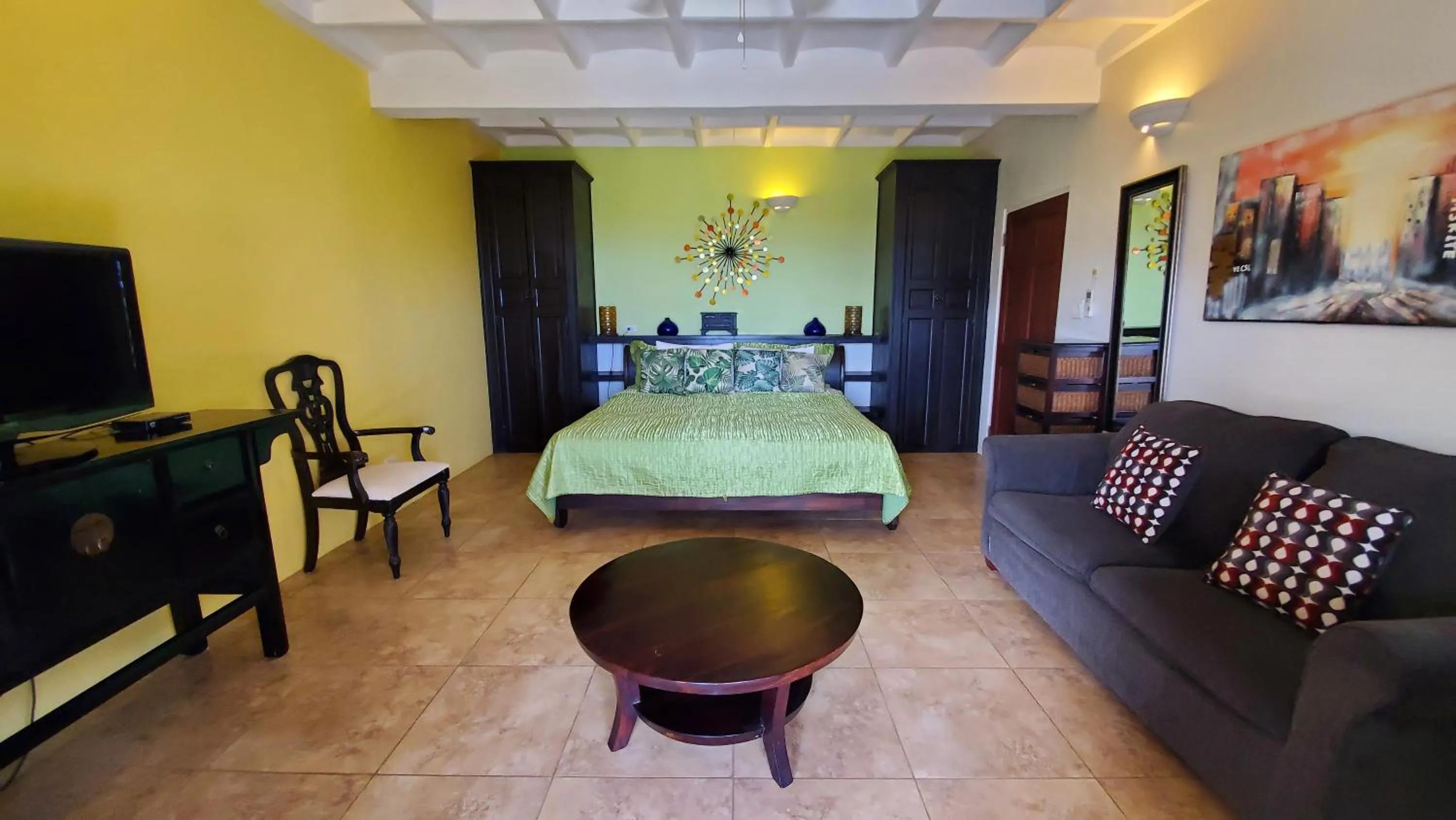 Bed in Villa Touloulou
