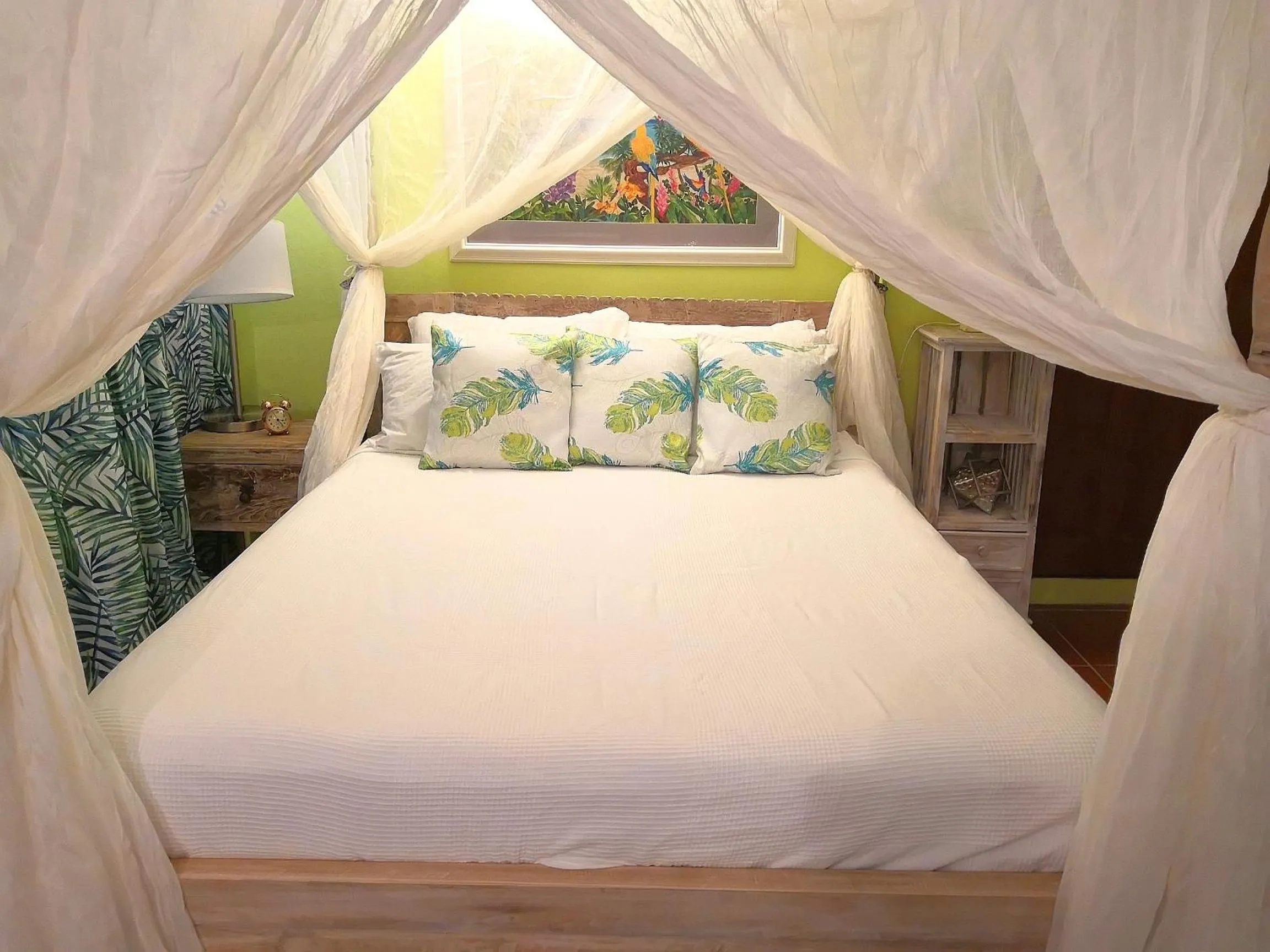 Bed in Villa Touloulou