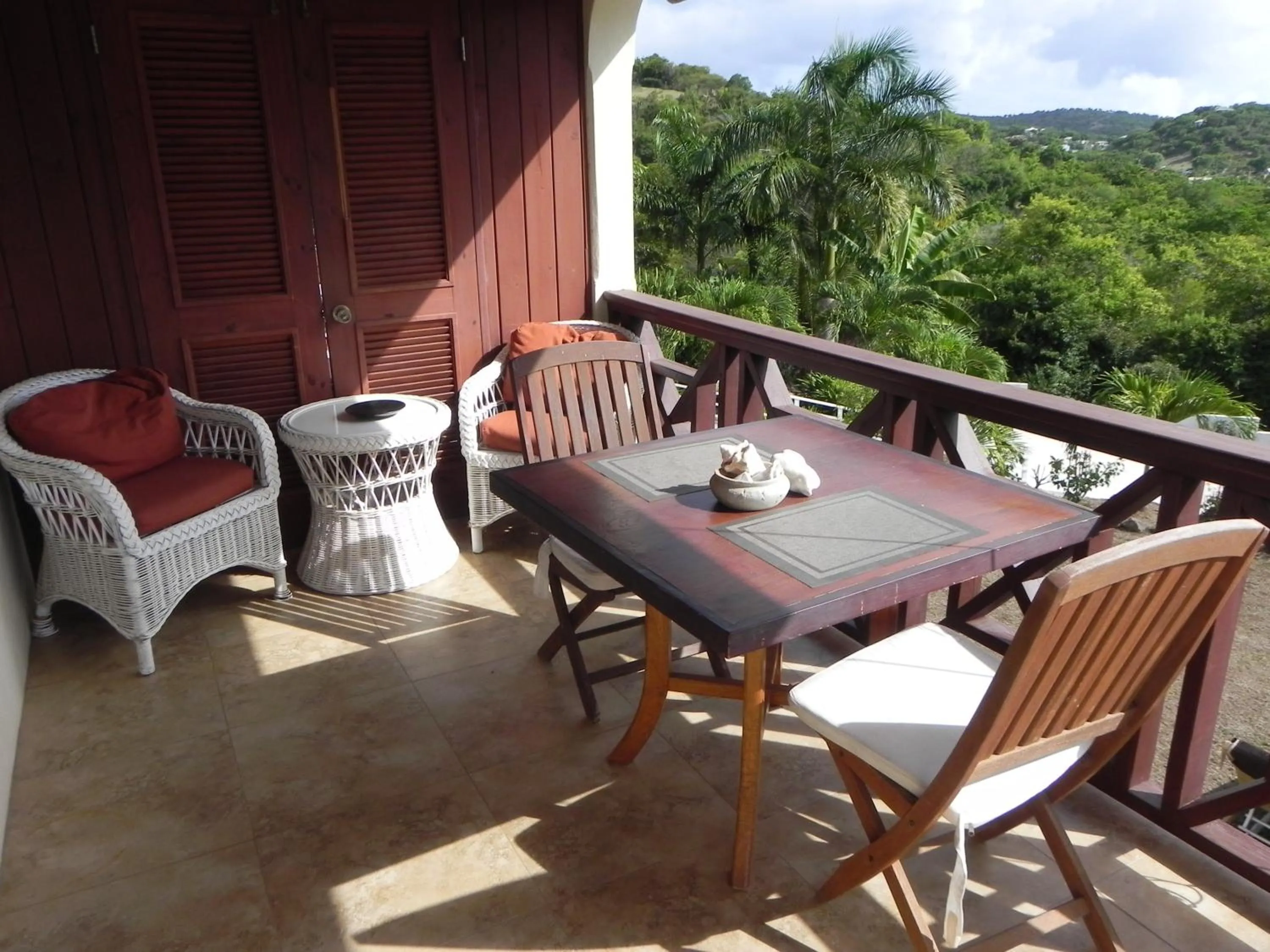 Patio in Villa Touloulou