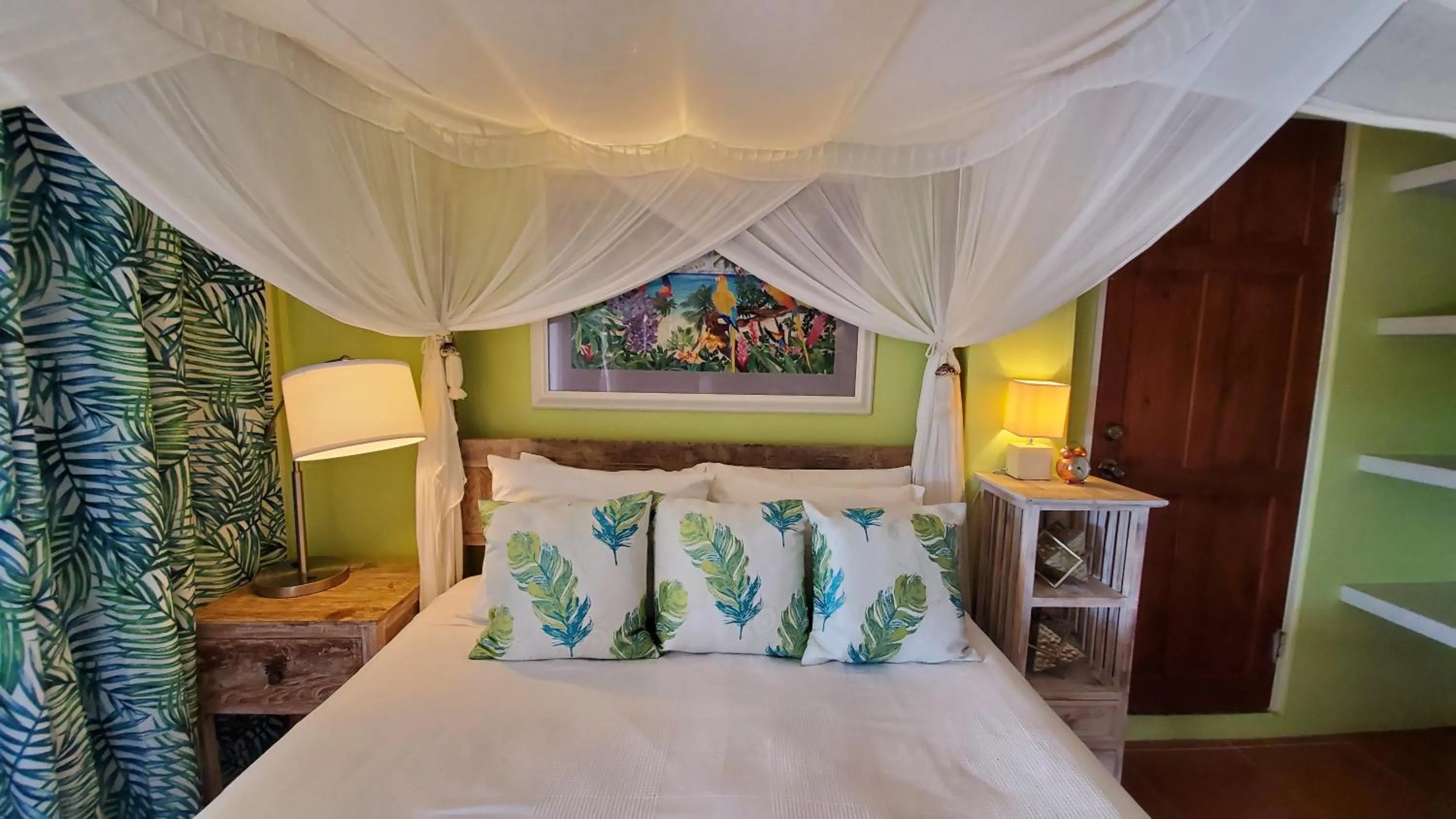 Bed in Villa Touloulou