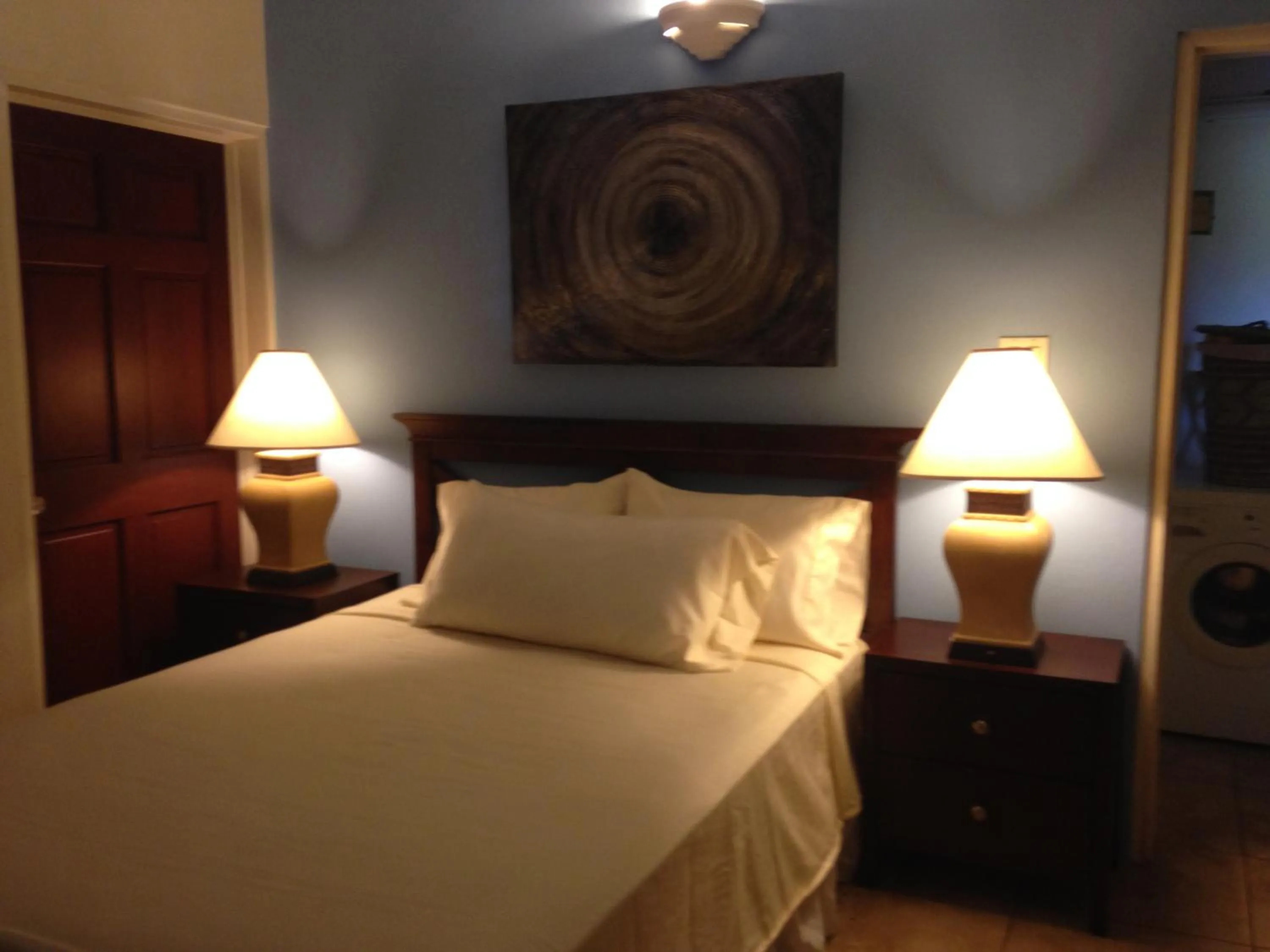 Bedroom, Bed in Villa Touloulou