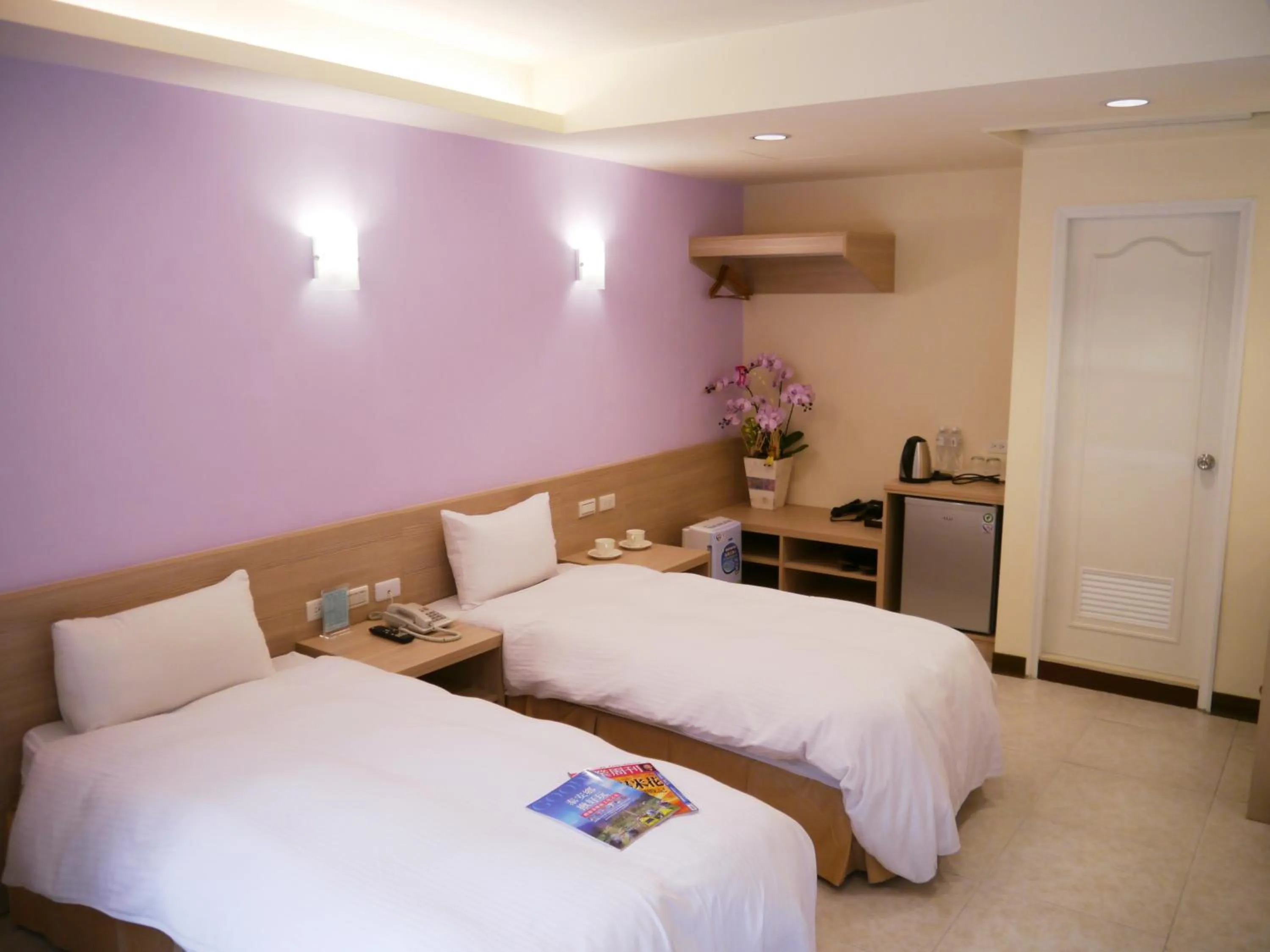 Bed in Xitou Youth Activity Center