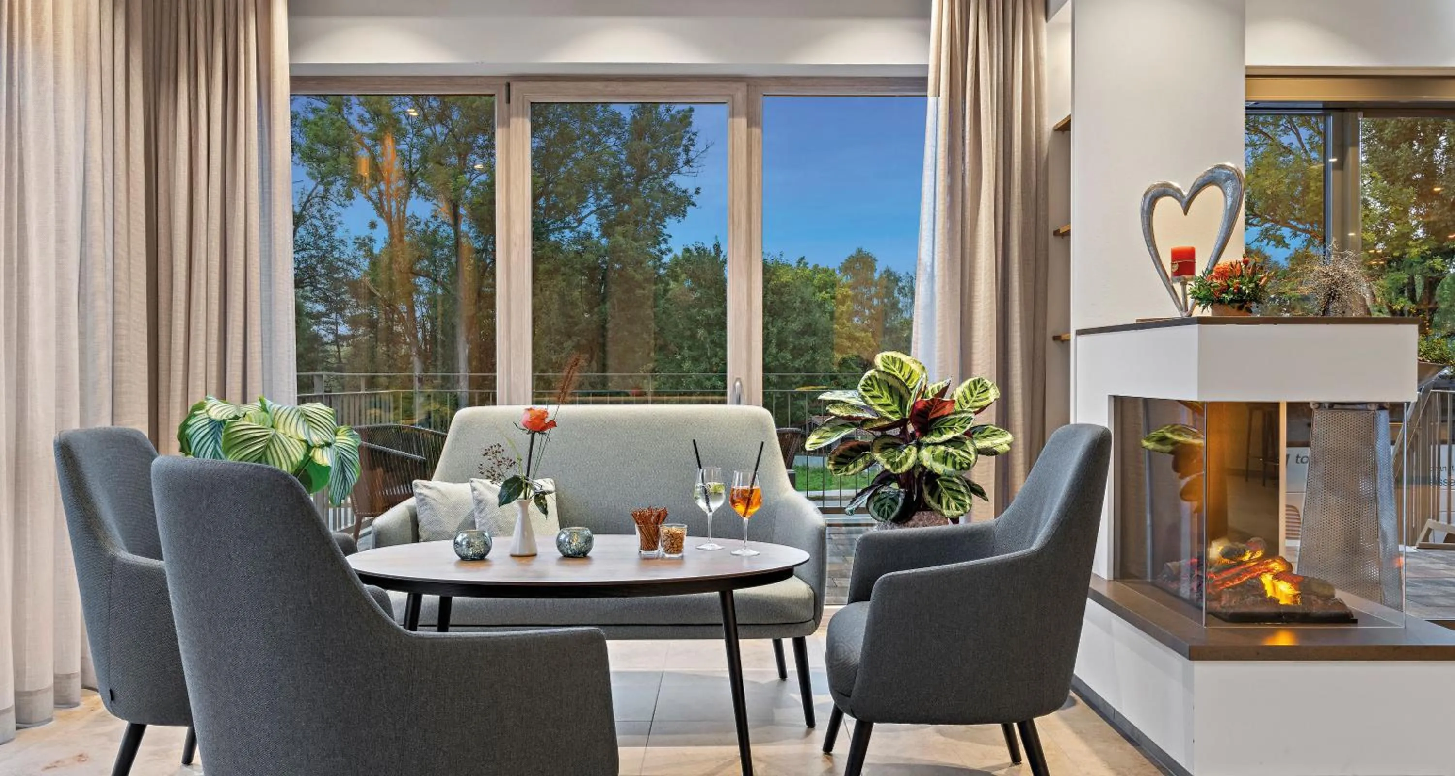 Lobby or reception in Hotel Seeblick