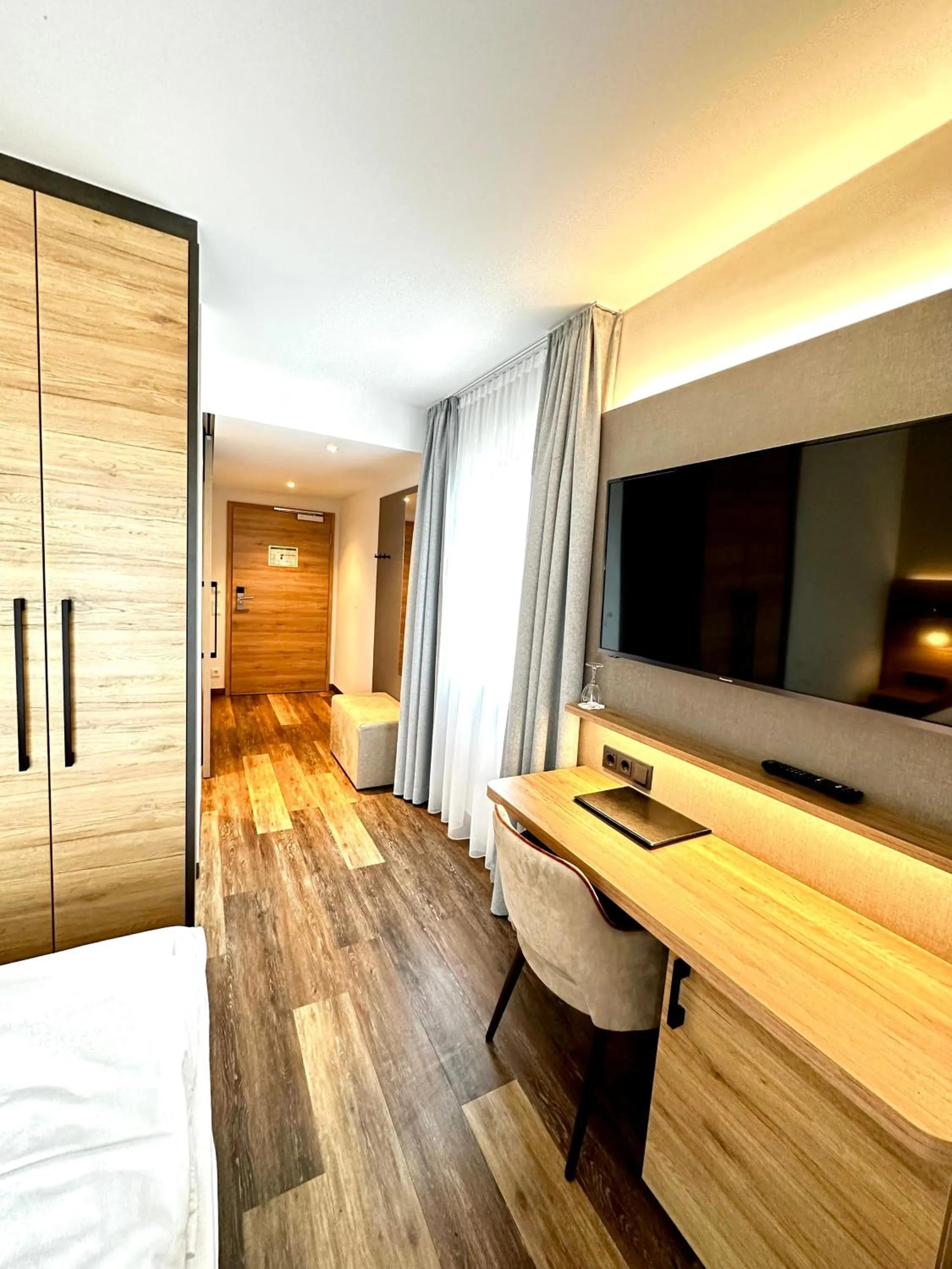 TV and multimedia, Bed in Hotel Seeblick