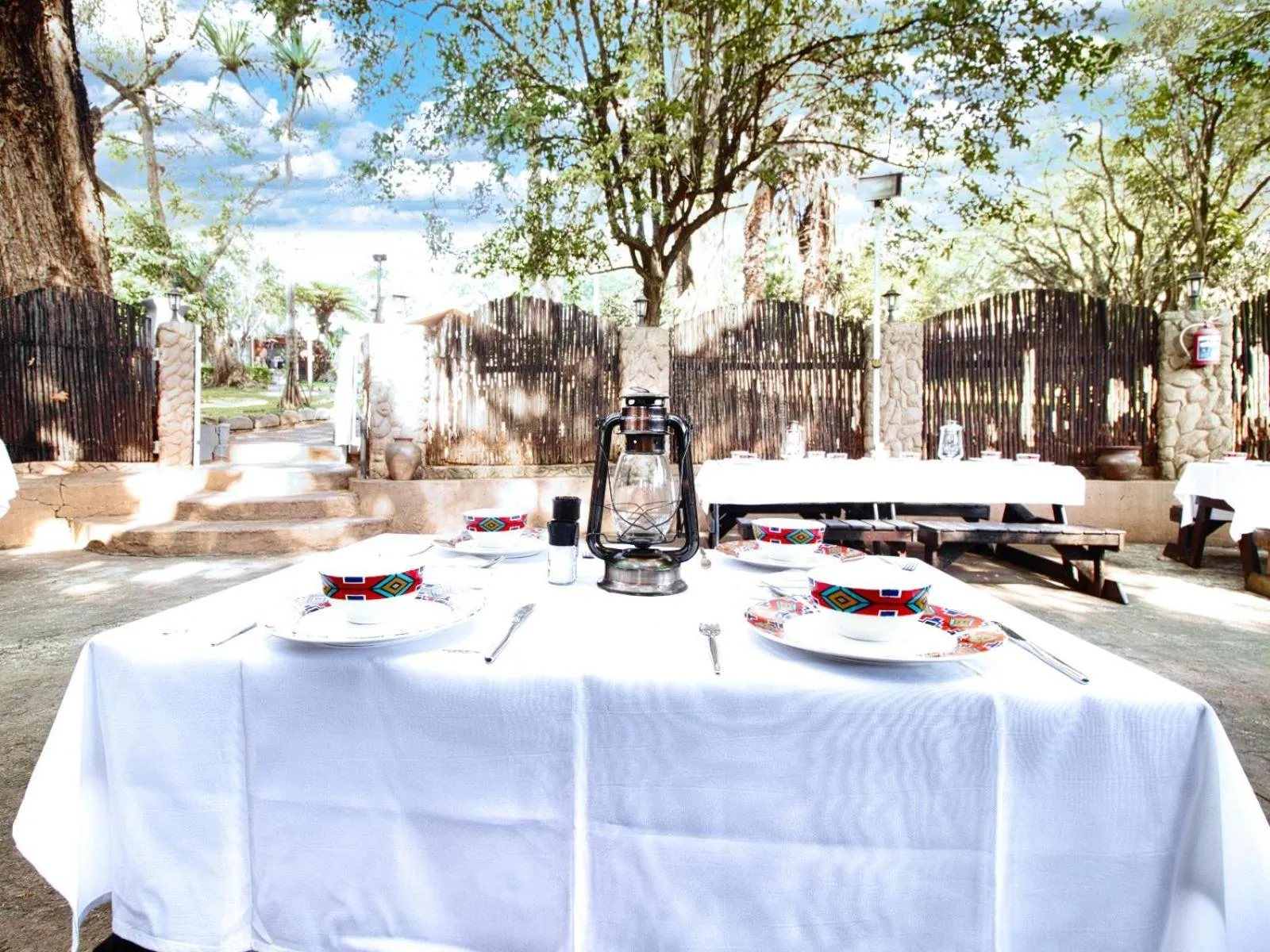 BBQ facilities in Hotel 247 @ White River