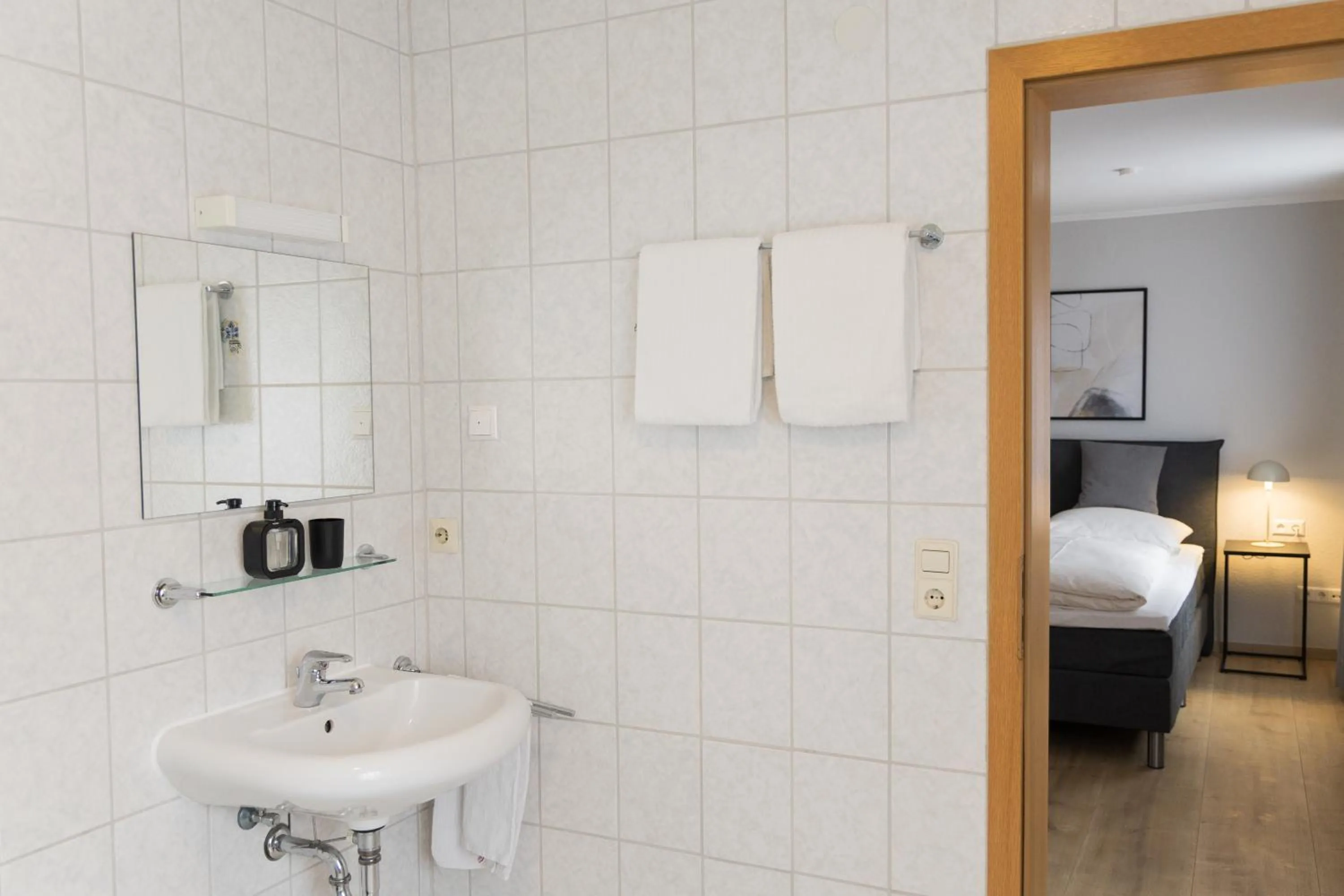 Bathroom in Hotel Garni Promenade
