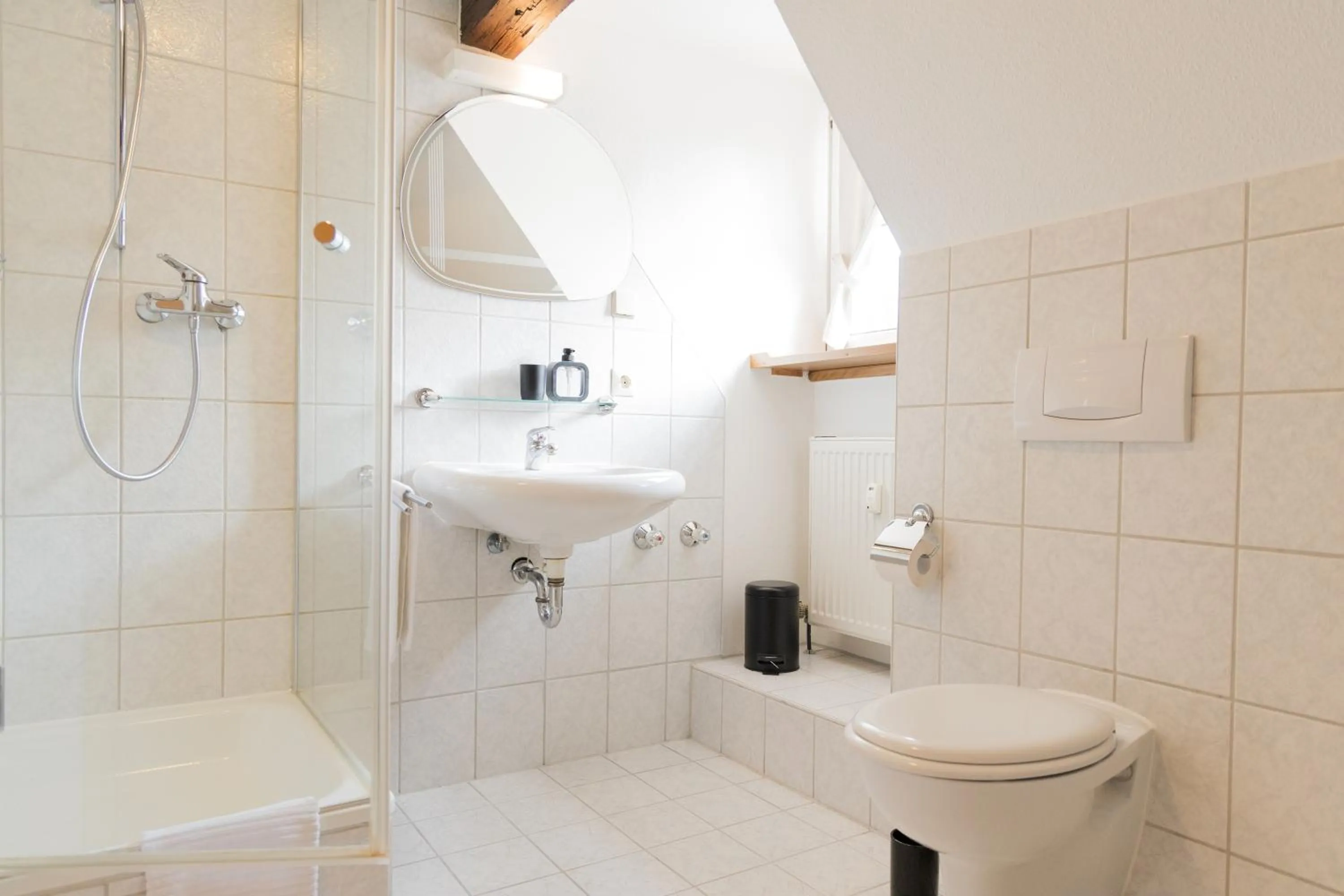 Shower in Hotel Garni Promenade