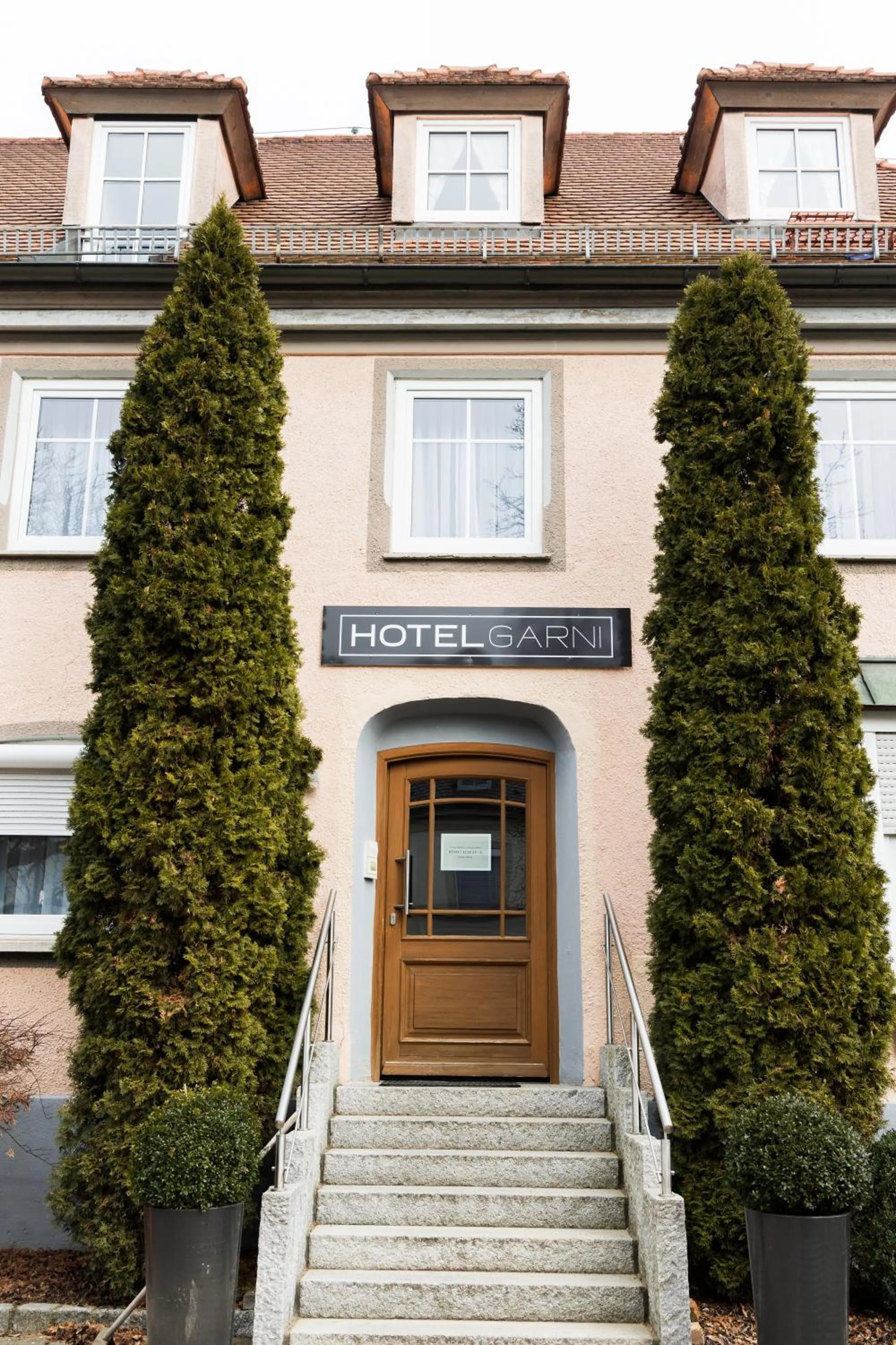 Property building in Hotel Garni Promenade