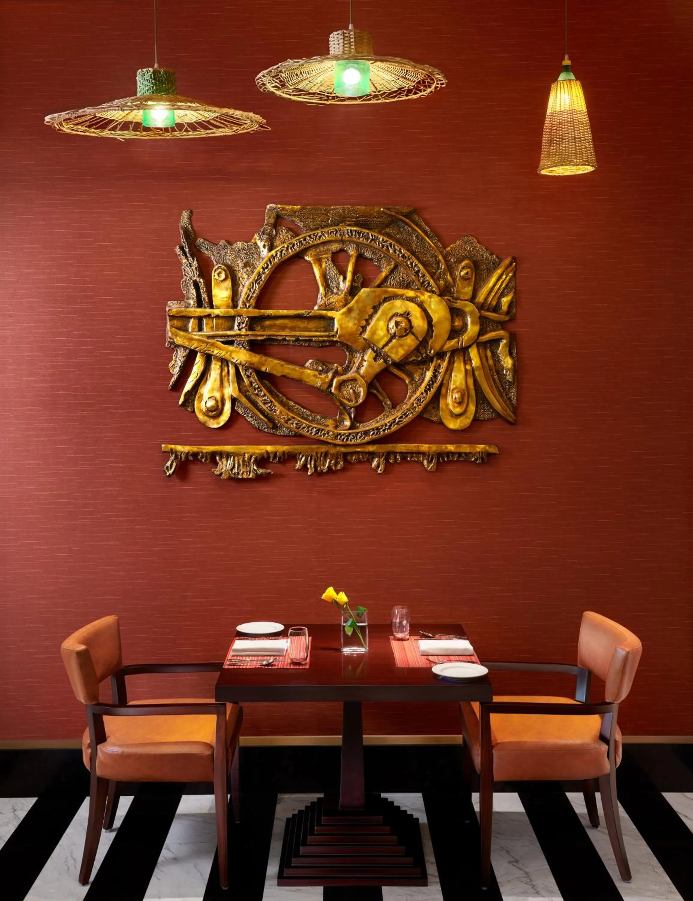 Restaurant/places to eat in The Leela Gandhinagar