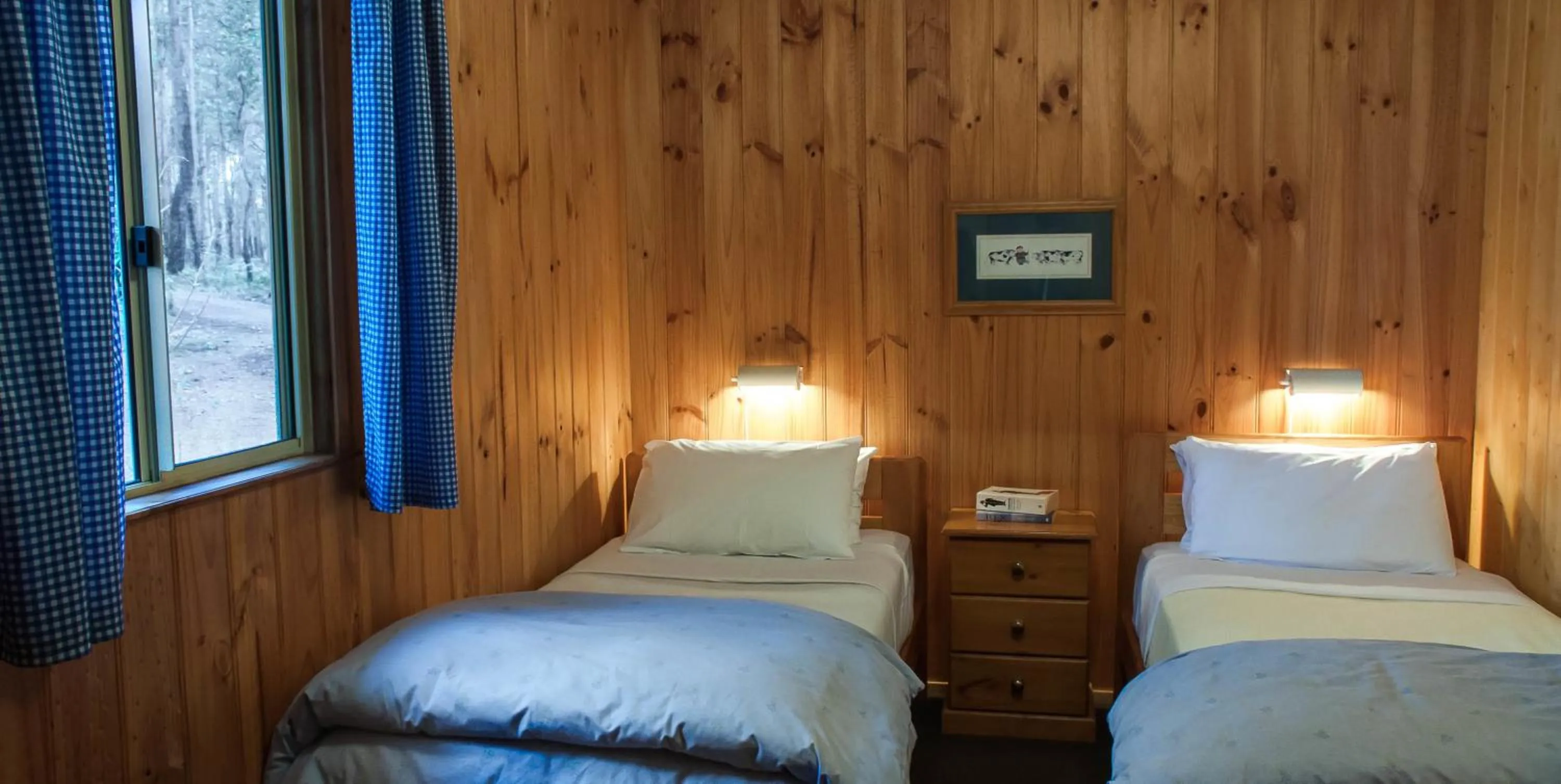 Bed in Balingup Heights Hilltop Forest Cottages