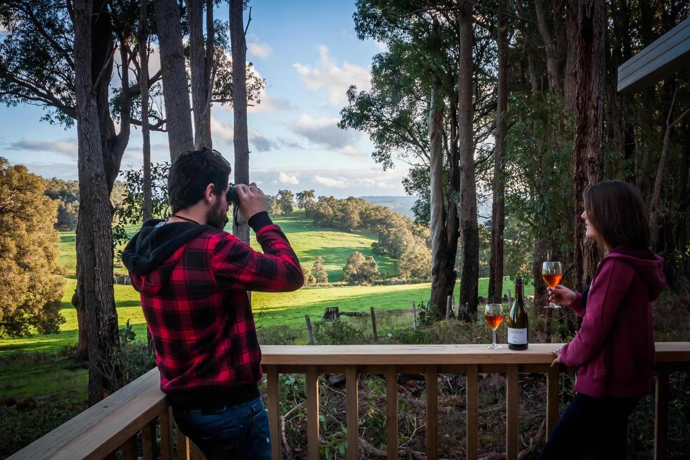 View (from property/room) in Balingup Heights Hilltop Forest Cottages
