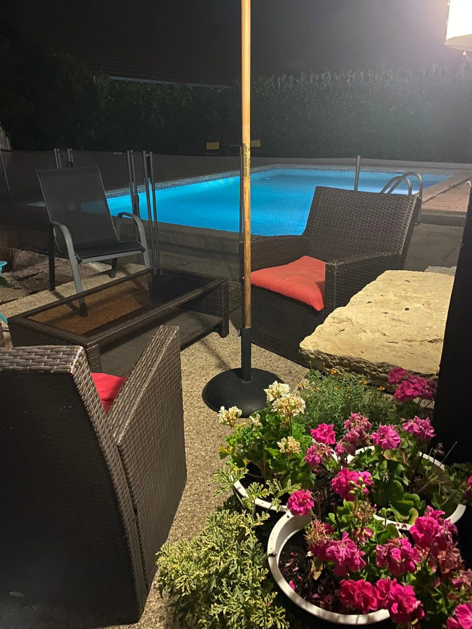 Balcony/Terrace in Le Saint-Hilaire