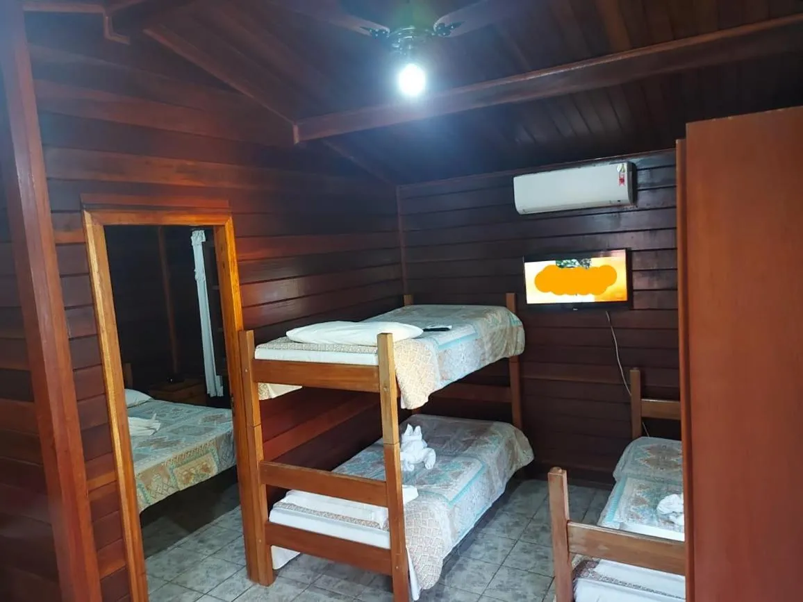 Bed in Hotel Fazenda Pintado na Brasa