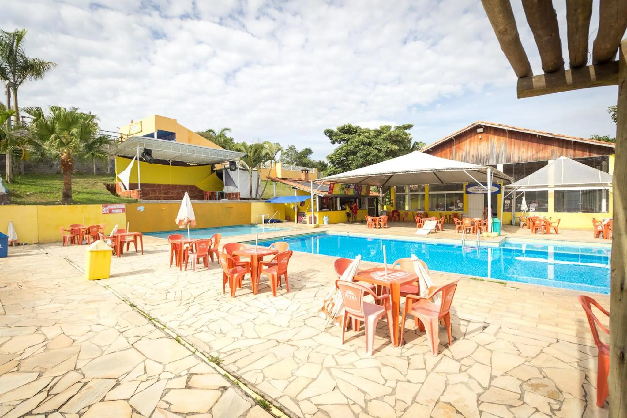 Aqua park in Hotel Fazenda Pintado na Brasa