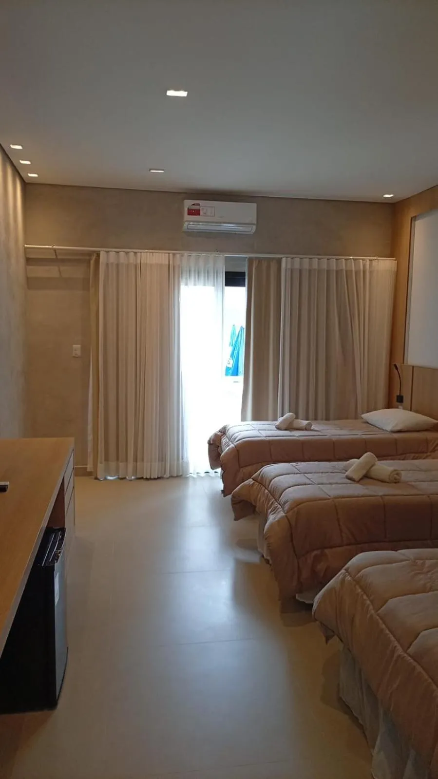 Bed in Hotel Fazenda Pintado na Brasa