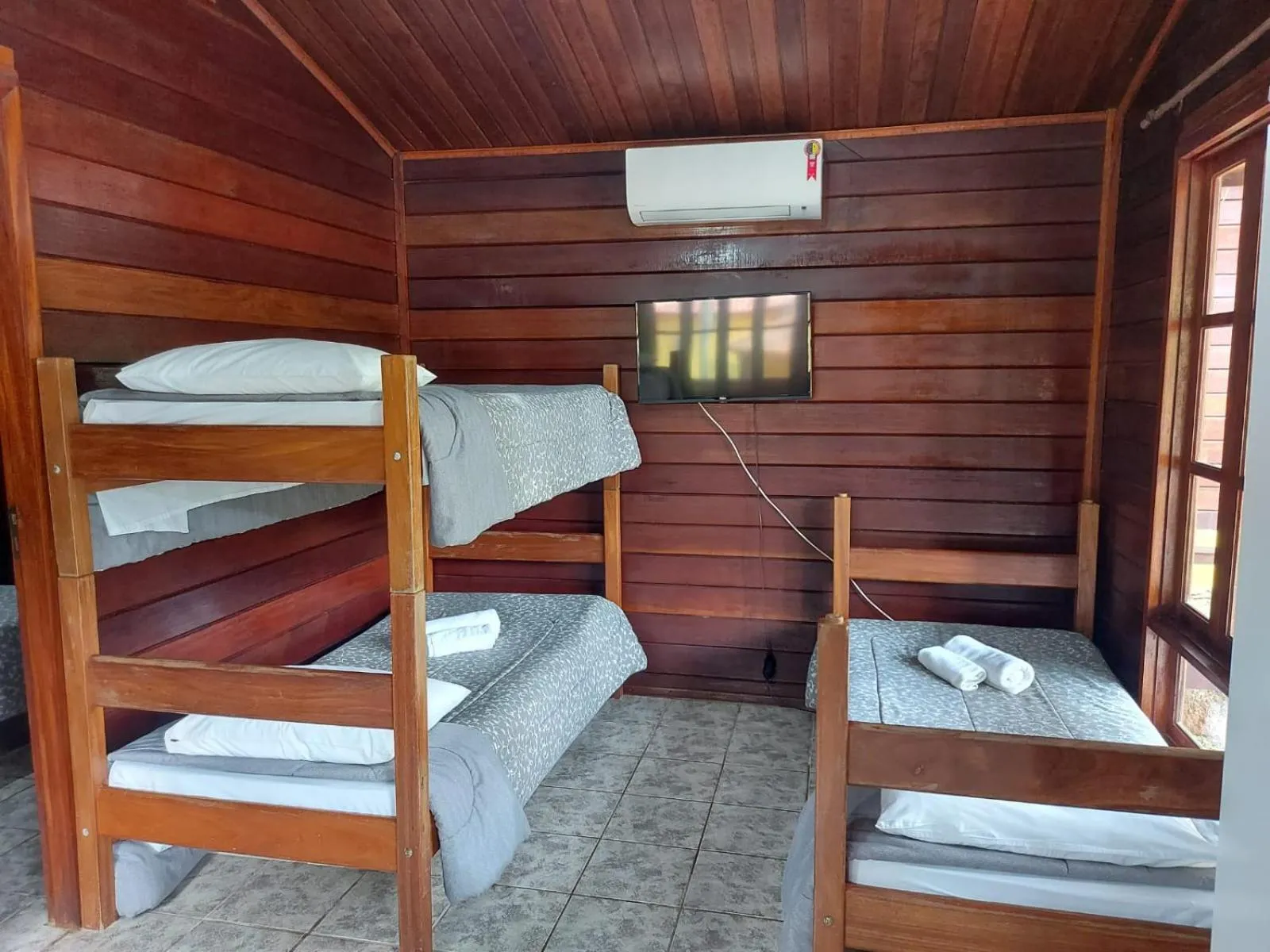 Bed in Hotel Fazenda Pintado na Brasa
