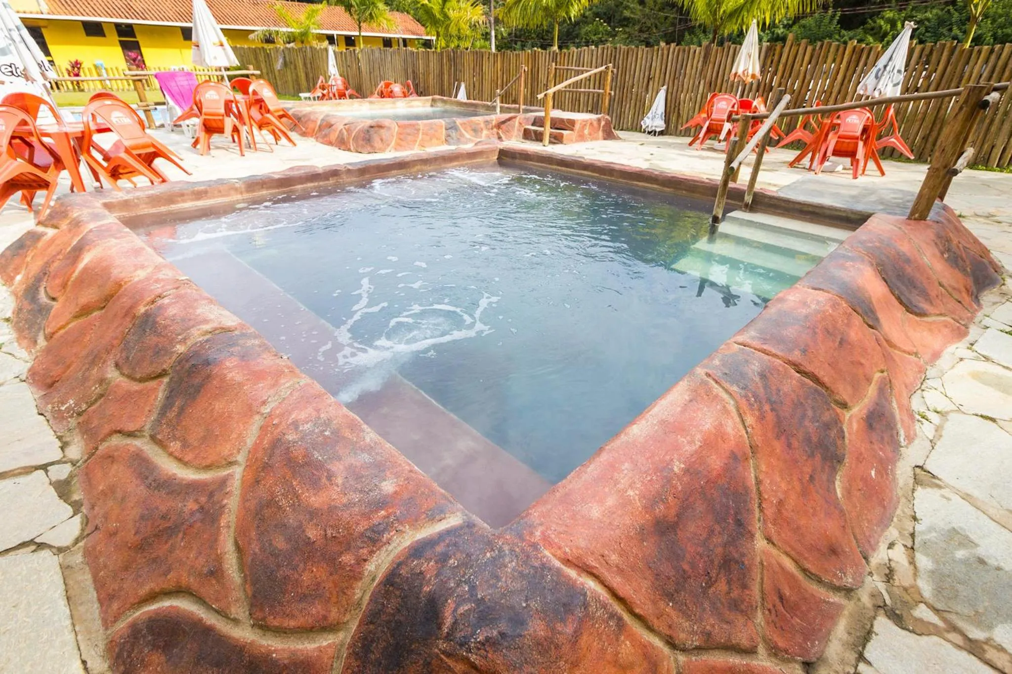 Swimming pool in Hotel Fazenda Pintado na Brasa