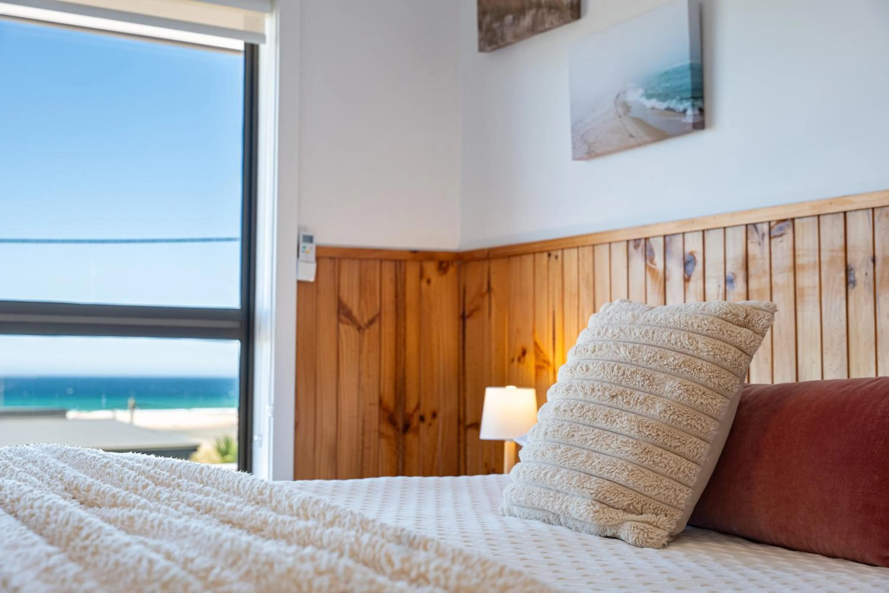 Decorative detail, Bed in Blue Seas Holiday Villas