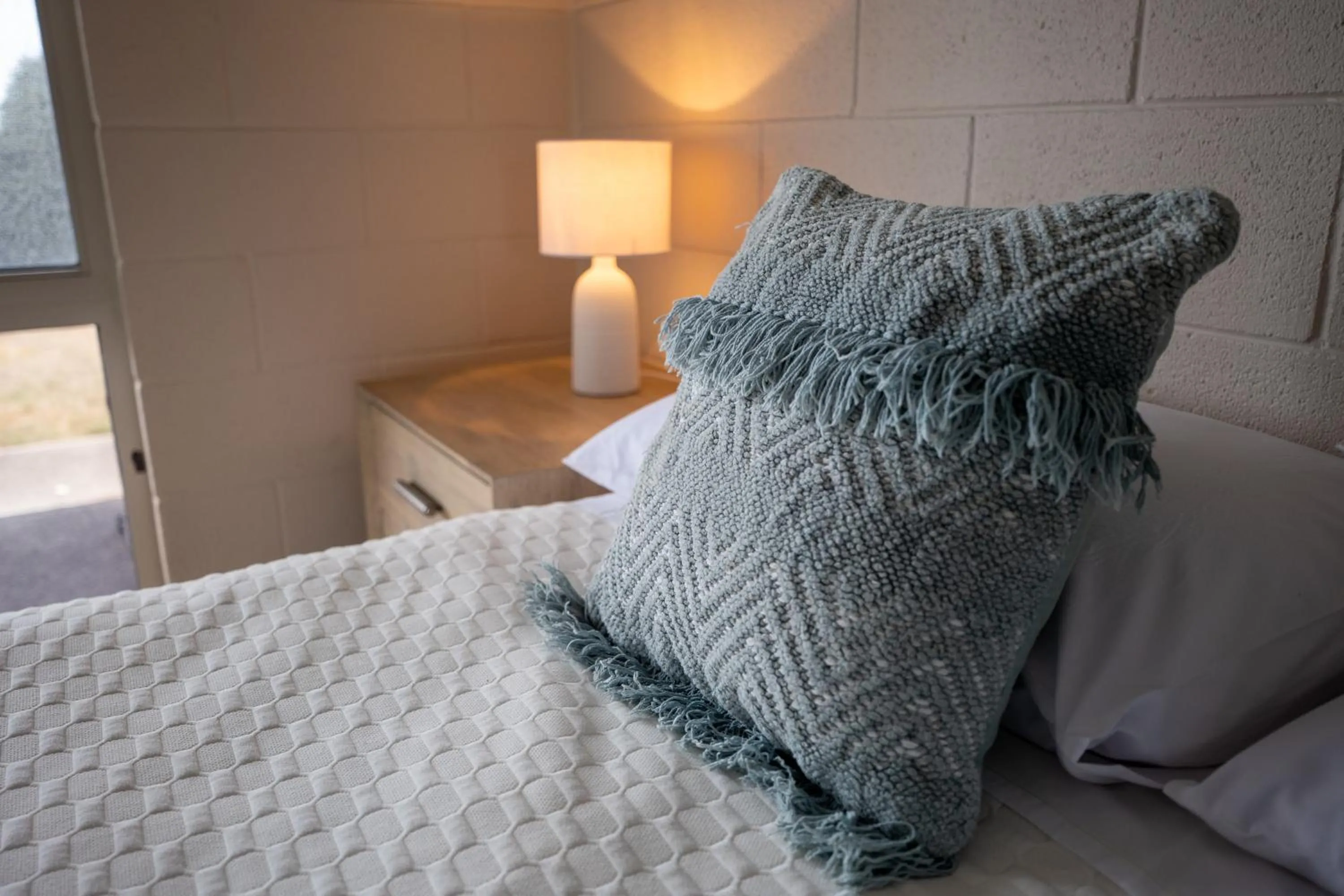 Decorative detail, Bed in Blue Seas Holiday Villas