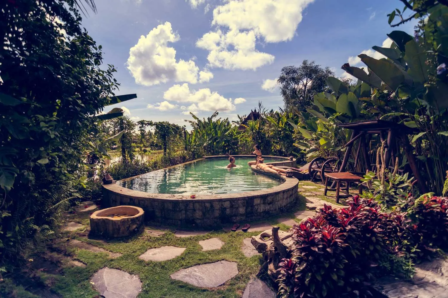 Swimming pool in Dragonfly Village