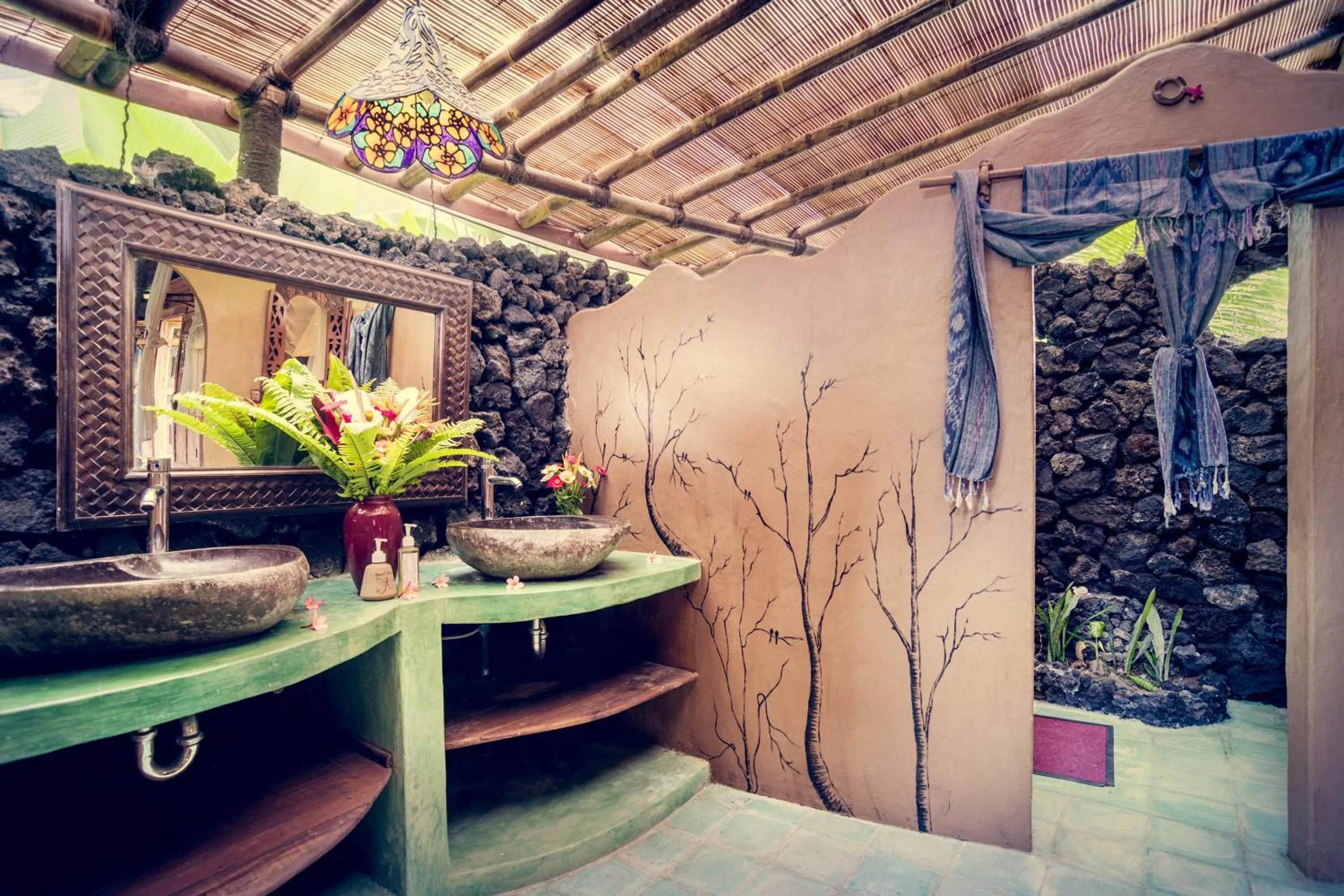 Shower in Dragonfly Village