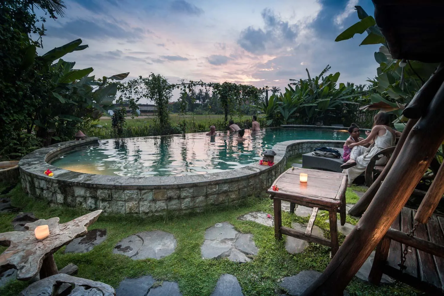 Swimming pool in Dragonfly Village