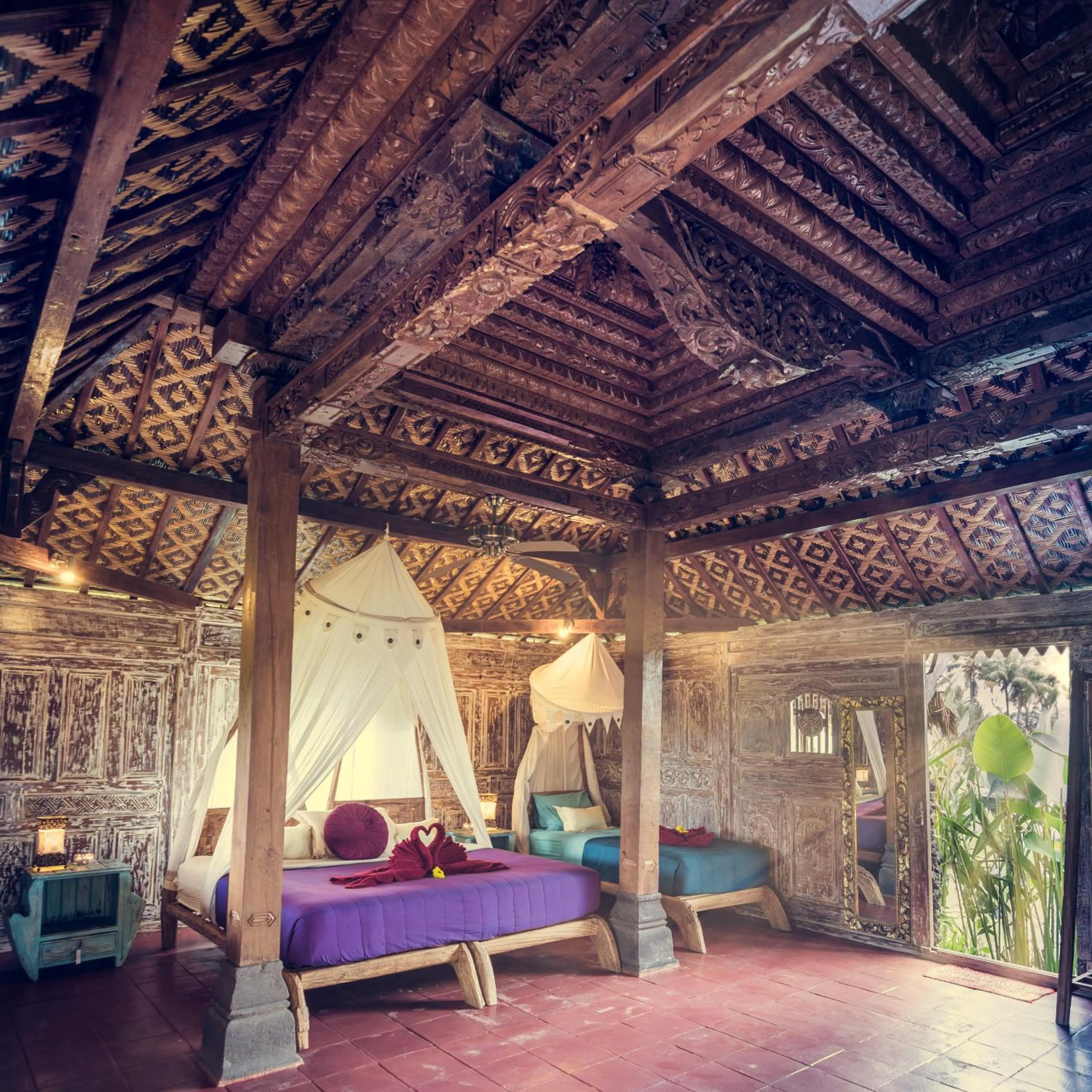 Bed in Dragonfly Village