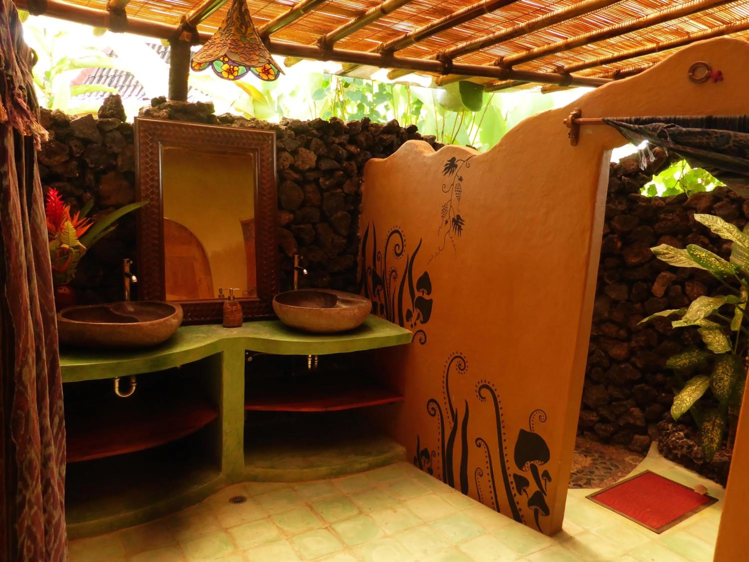 Shower in Dragonfly Village