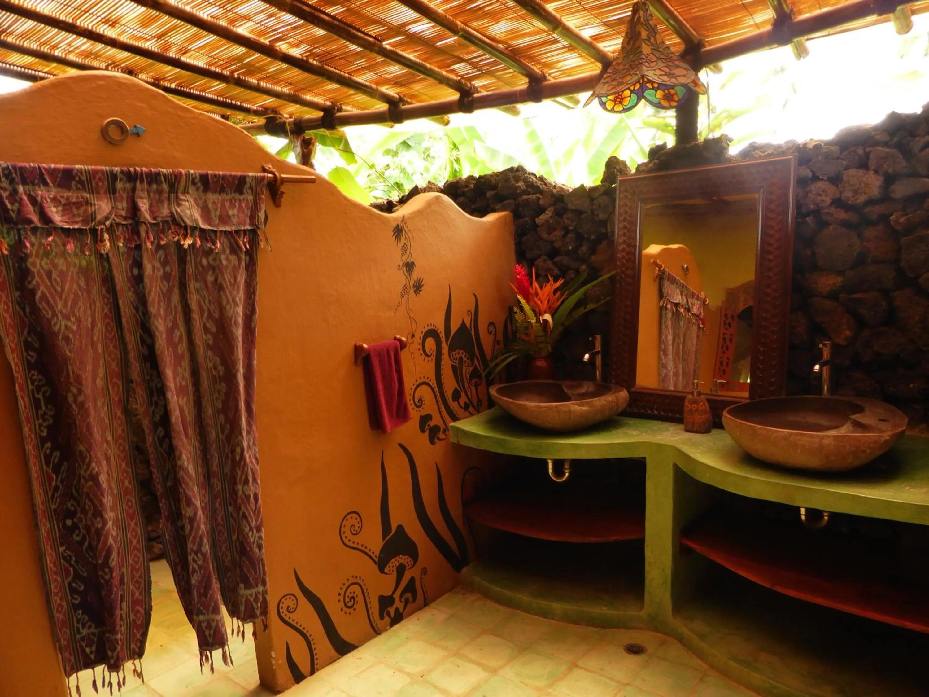 Shower in Dragonfly Village