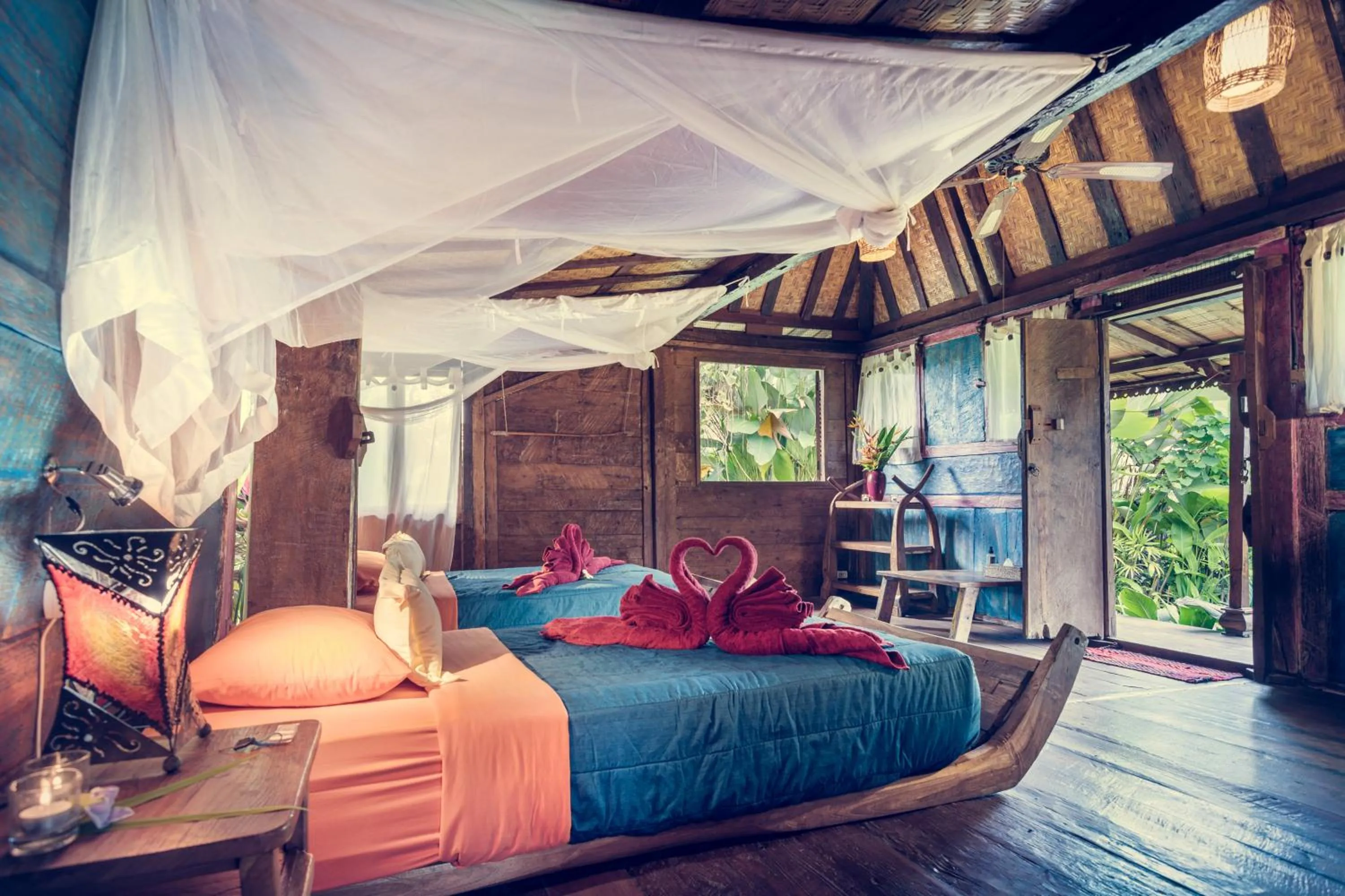 Bed in Dragonfly Village