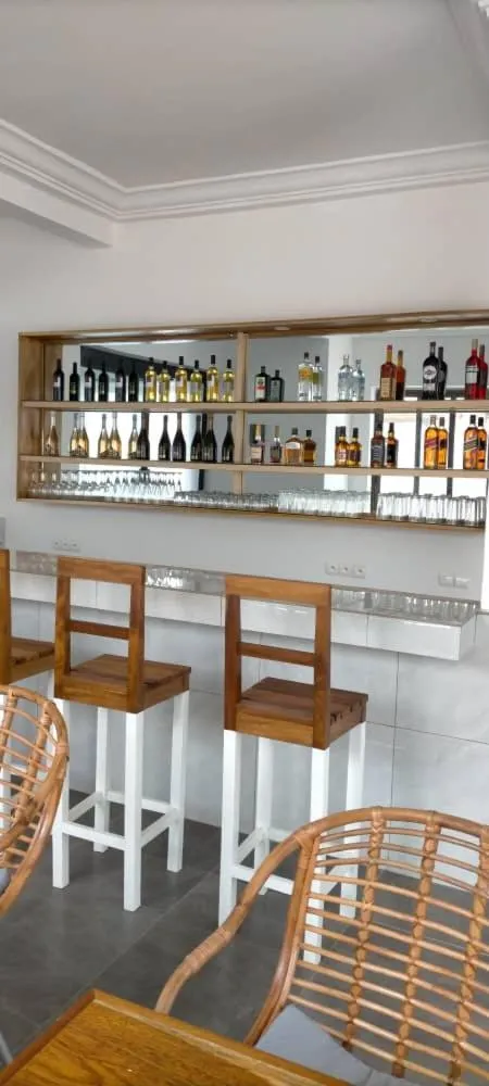 Lounge or bar in Hôtel Marbella