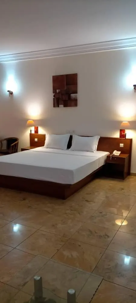 Bed in Hôtel Marbella
