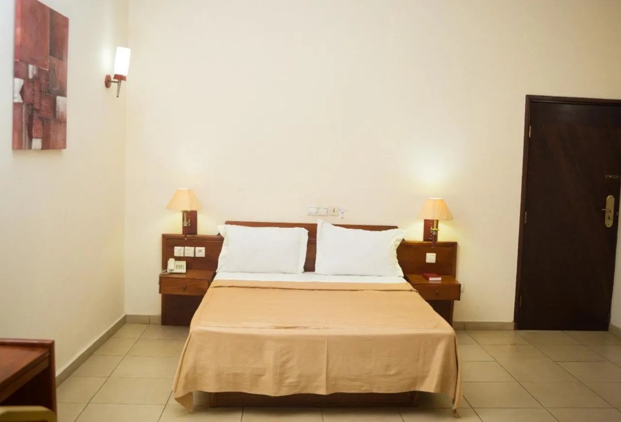 Bed in Hôtel Marbella