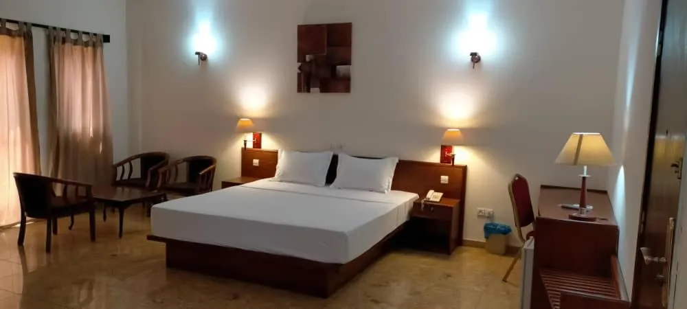 Bed in Hôtel Marbella