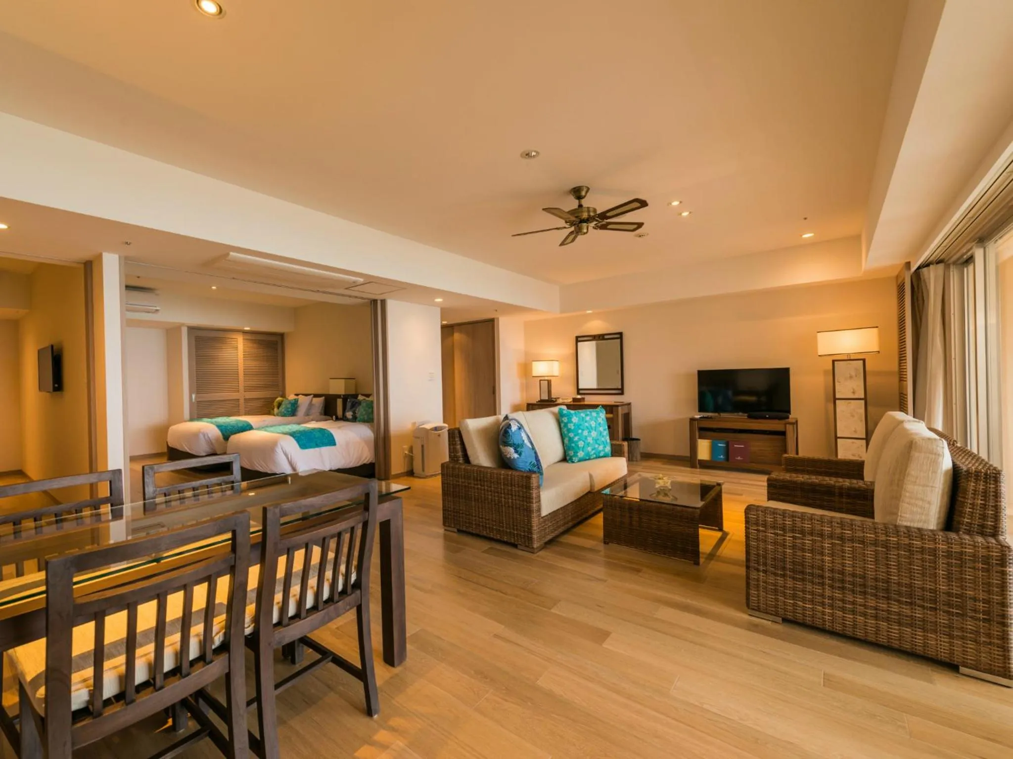 Photo of the whole room in Kafuu Resort Fuchaku Condo Hotel