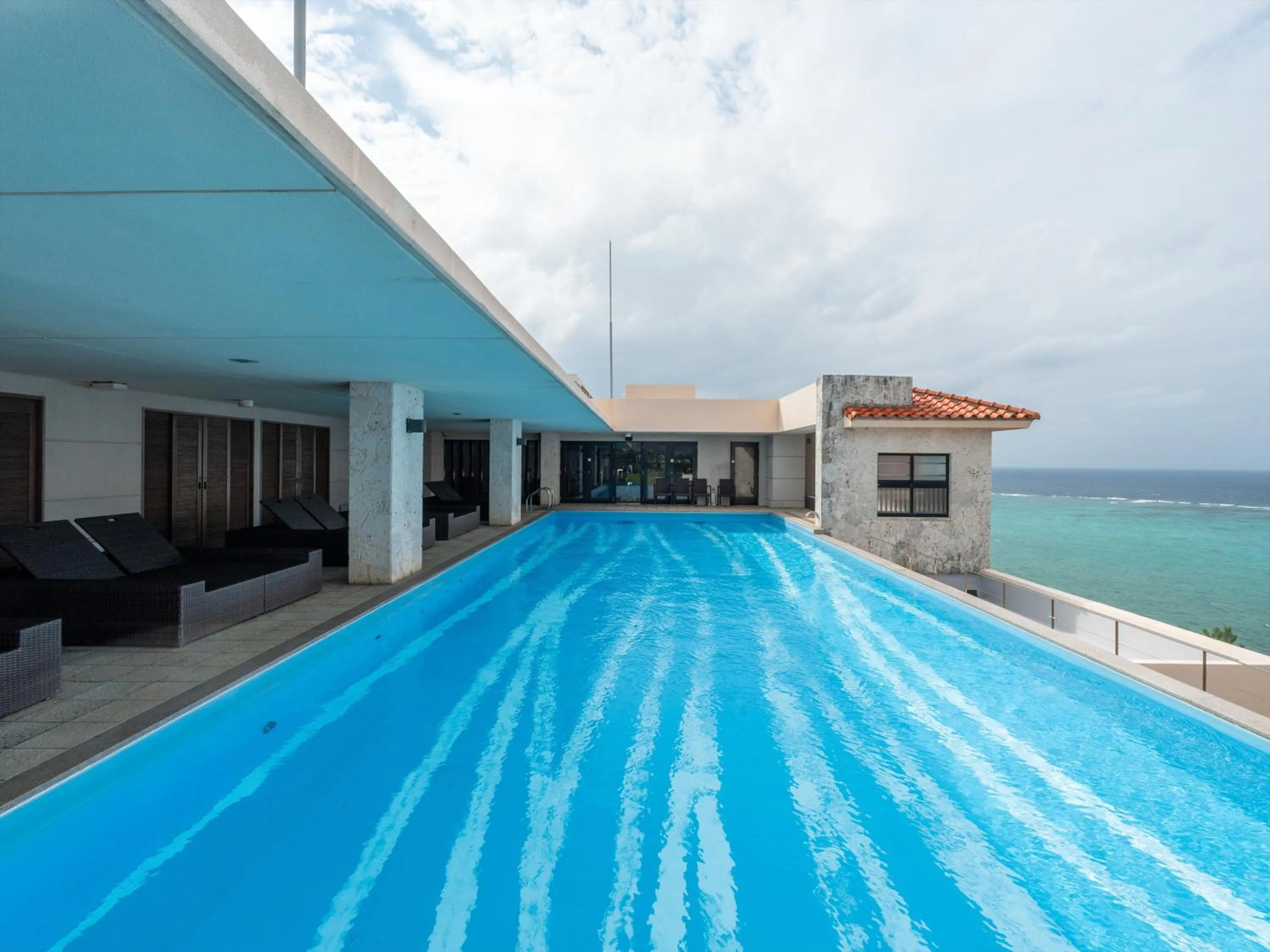 Swimming pool in Kafuu Resort Fuchaku Condo Hotel