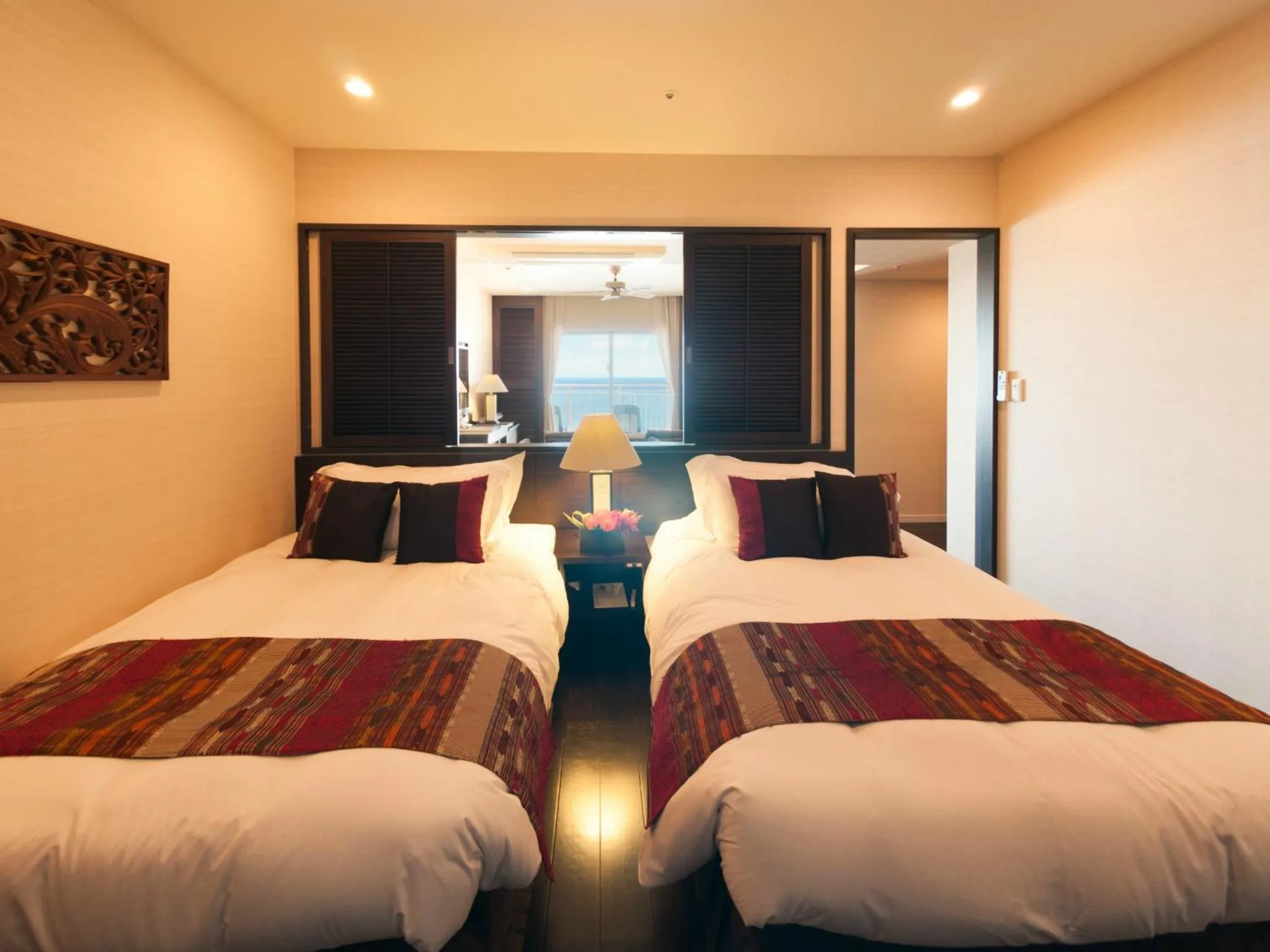 Photo of the whole room, Bed in Kafuu Resort Fuchaku Condo Hotel