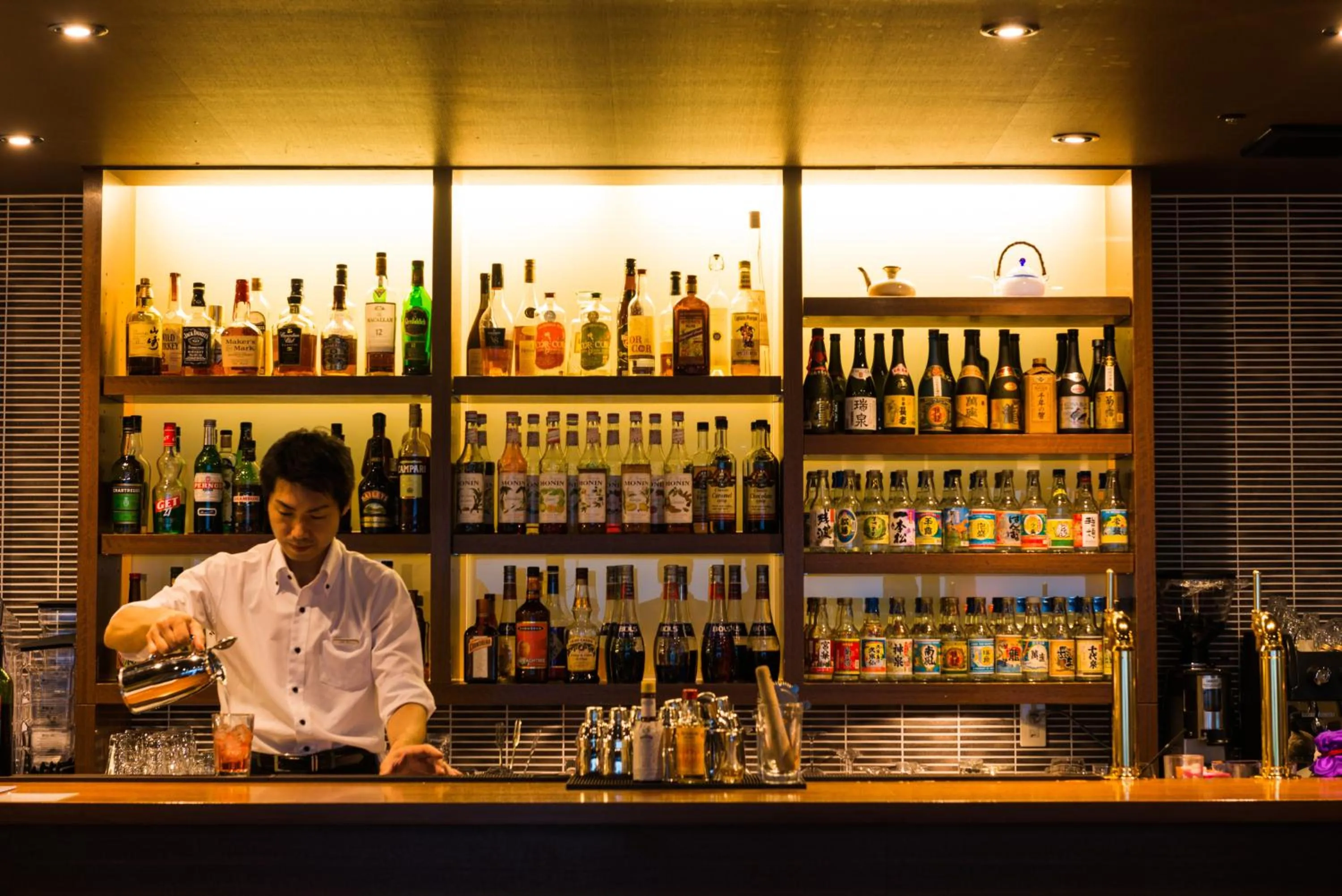 Lounge or bar in Kafuu Resort Fuchaku Condo Hotel