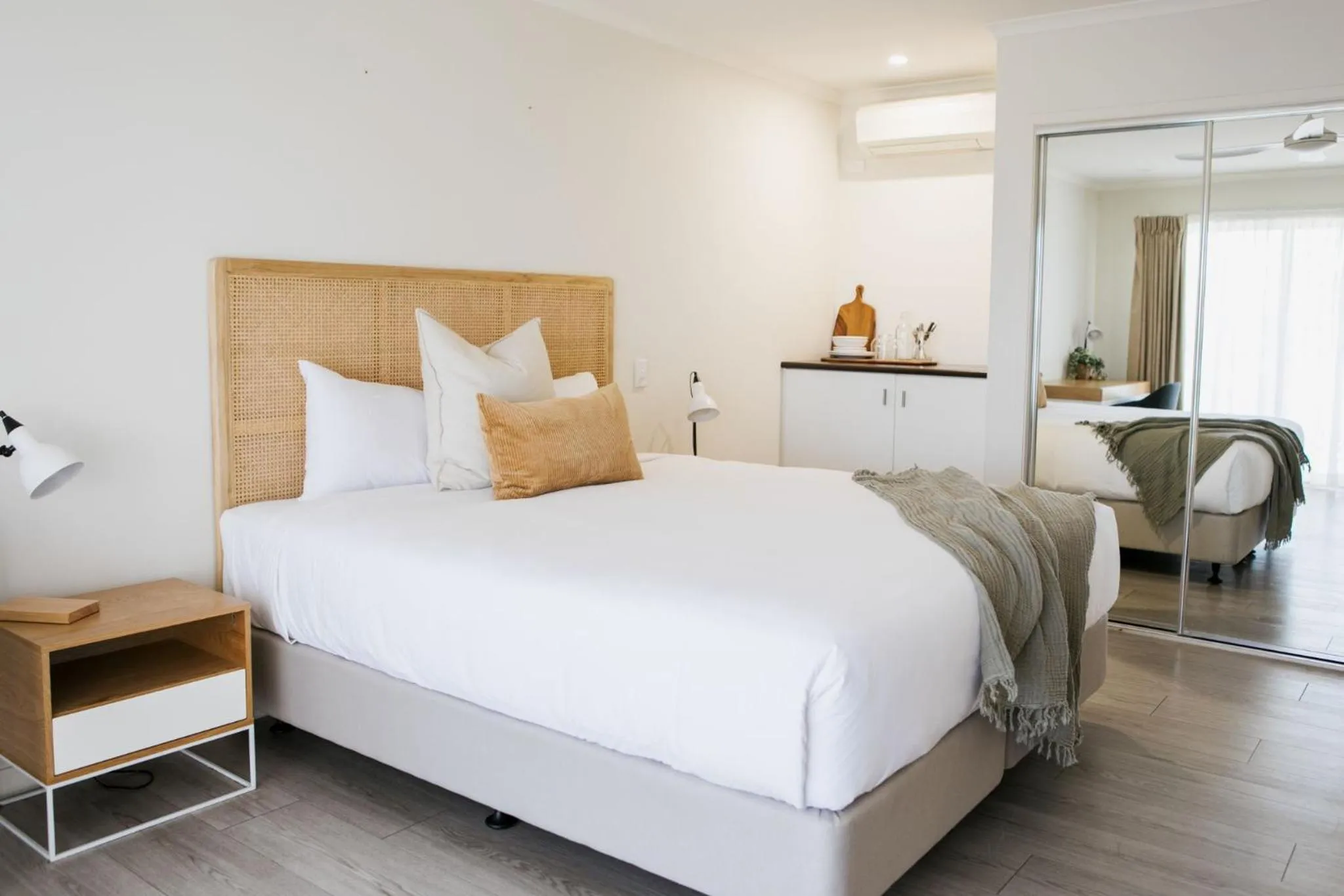 Bed in Noosa Heads Motel